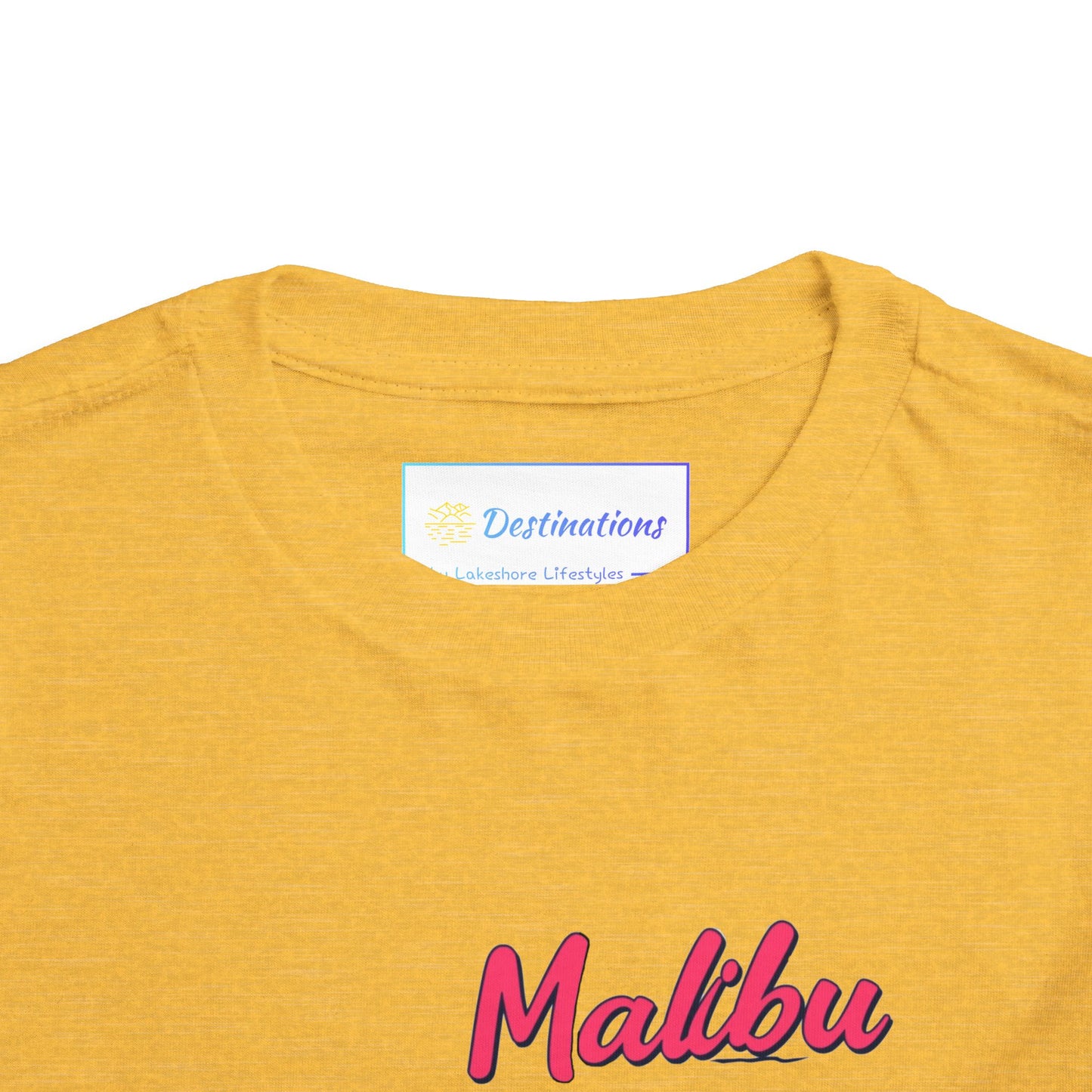 Retro Malibu Unisex Toddler Short Sleeve Tee