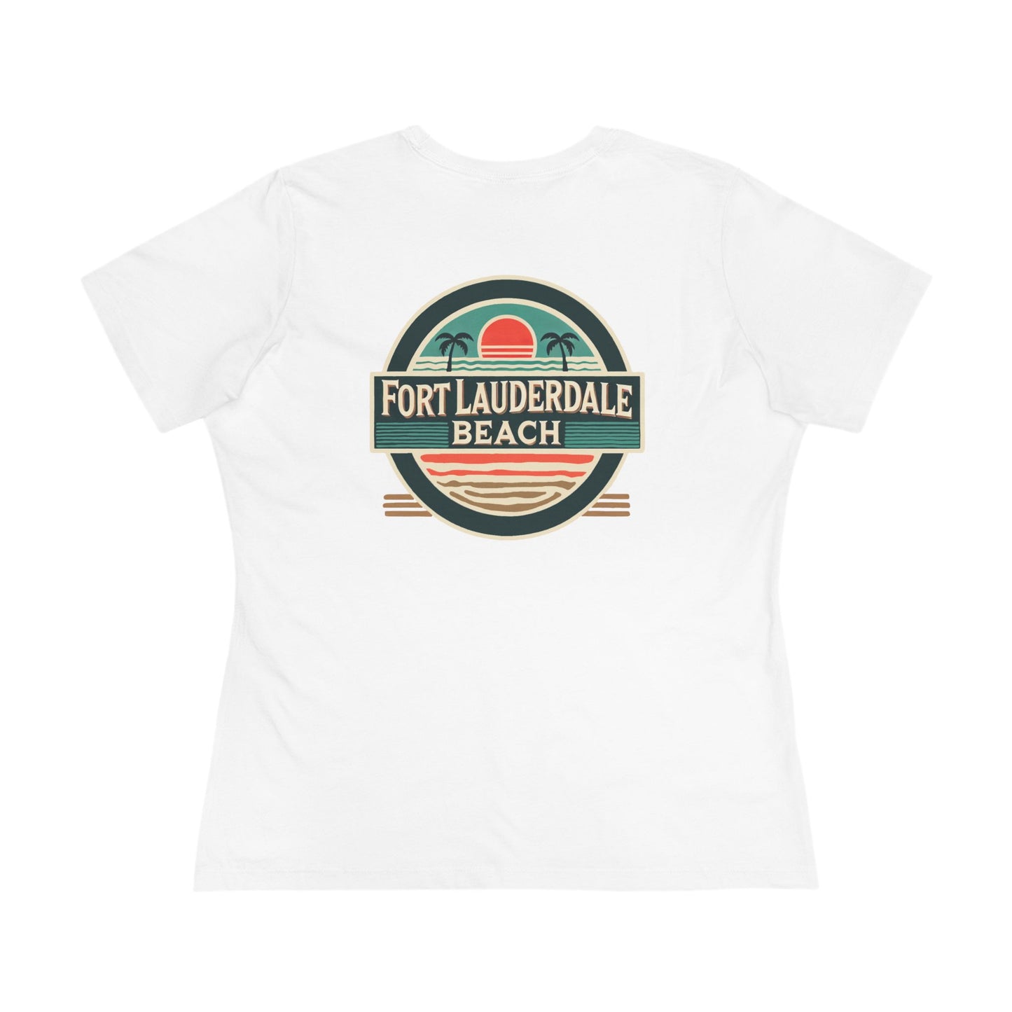 Vintage Fort Lauderdale Women's Cotton Tee