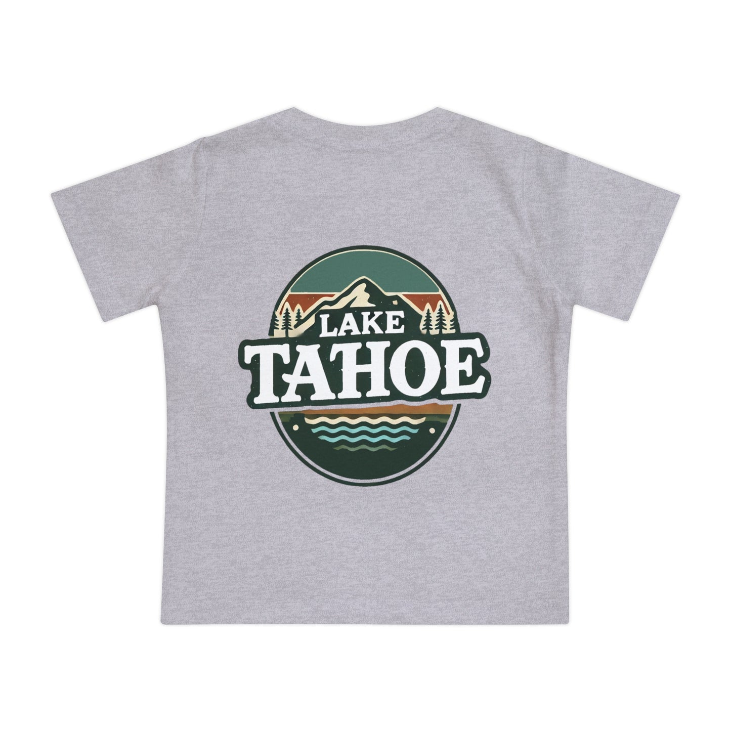 Vintage Lake Tahoe Unisex Baby Short Sleeve T-Shirt