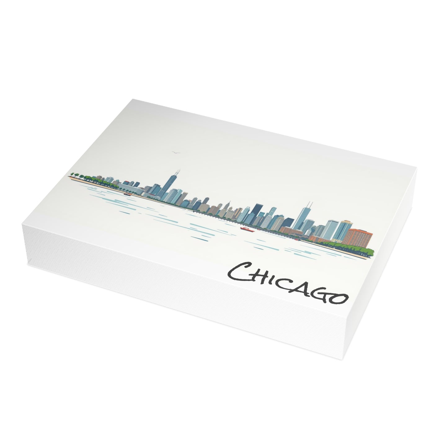 Chicago Skyline 2 Postcard Bundle