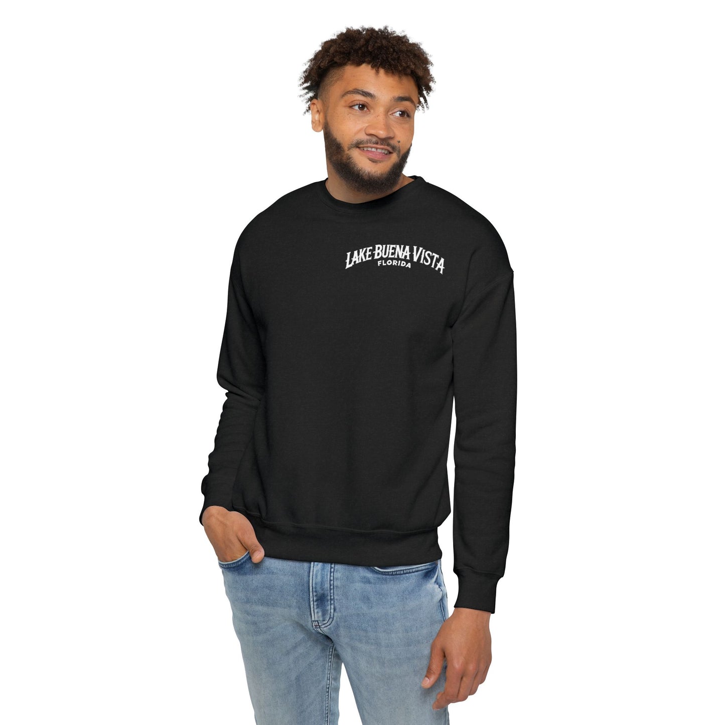 Adventurous Lake Buena Vista Unisex Drop Shoulder Sweatshirt