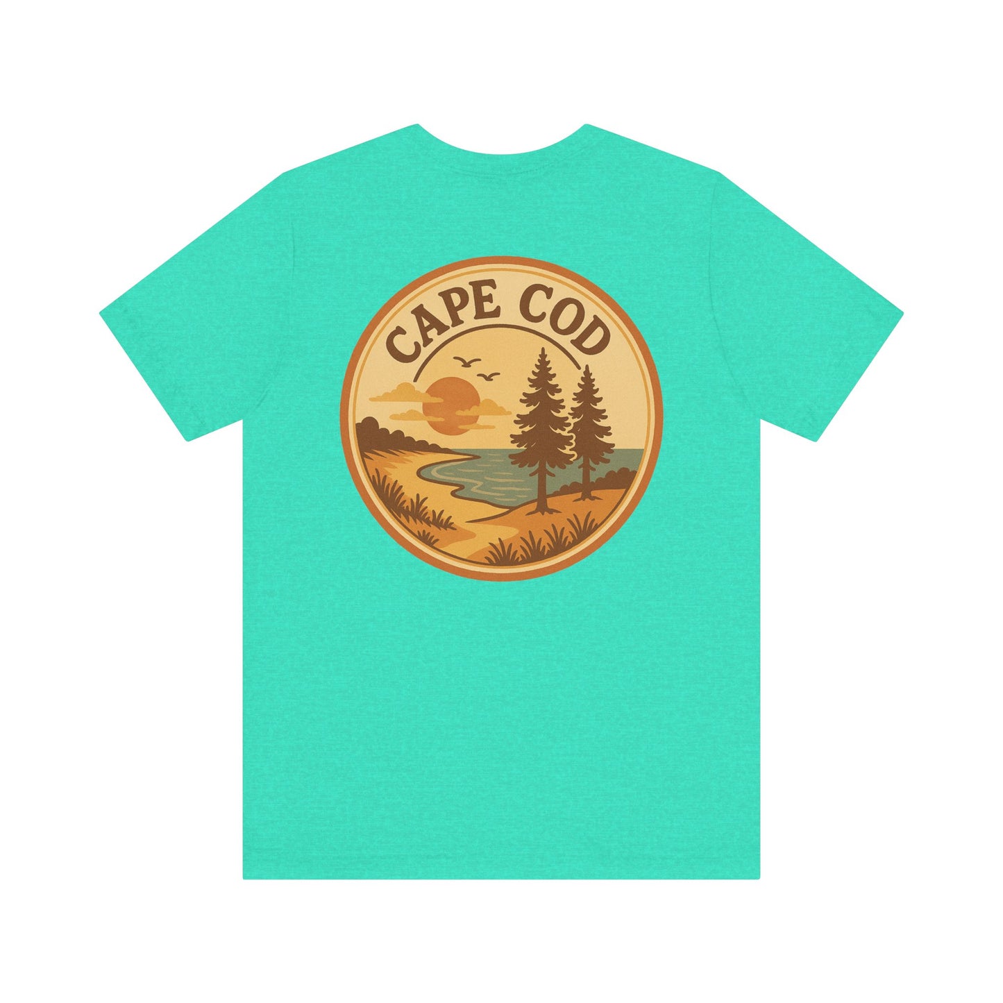 Rustic Cape Cod Unisex Jersey Short Sleeve Tee