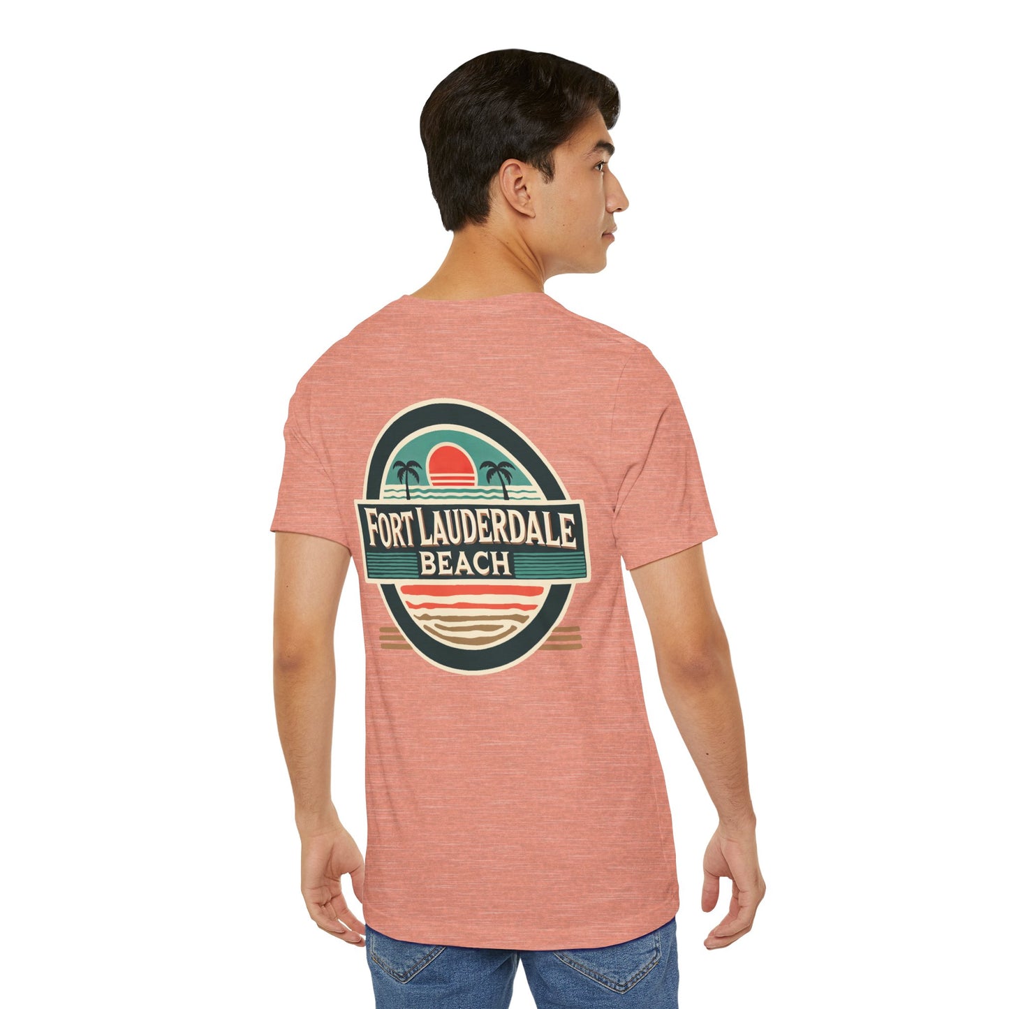 Vintage Fort Lauderdale Unisex Jersey Short Sleeve Tee