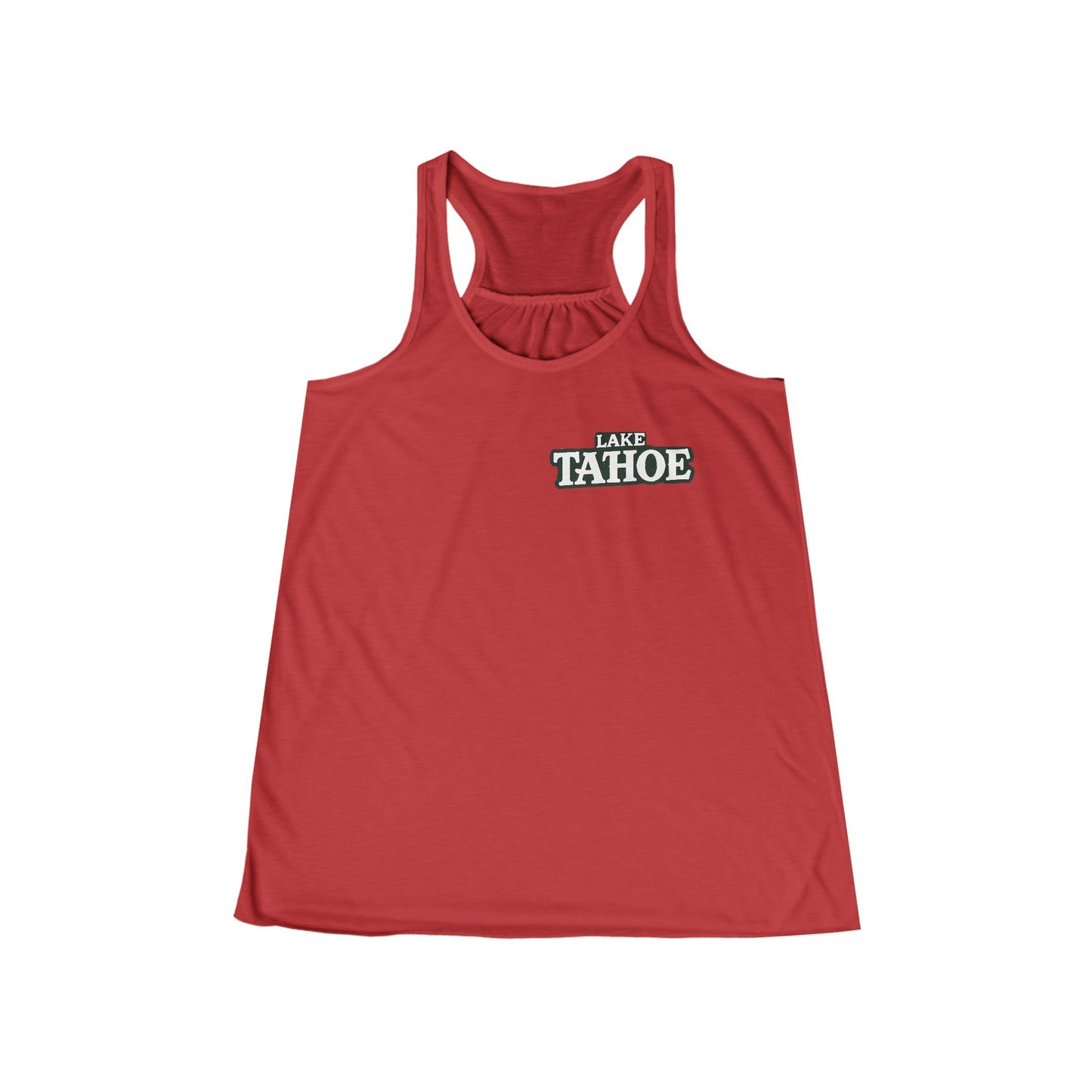 Vintage Lake Tahoe Women's Flowy Racerback Tank