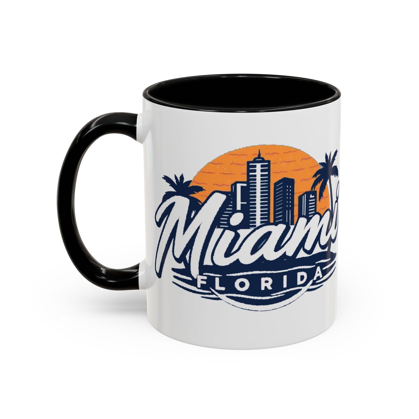Retro Miami Accent Coffee Mug
