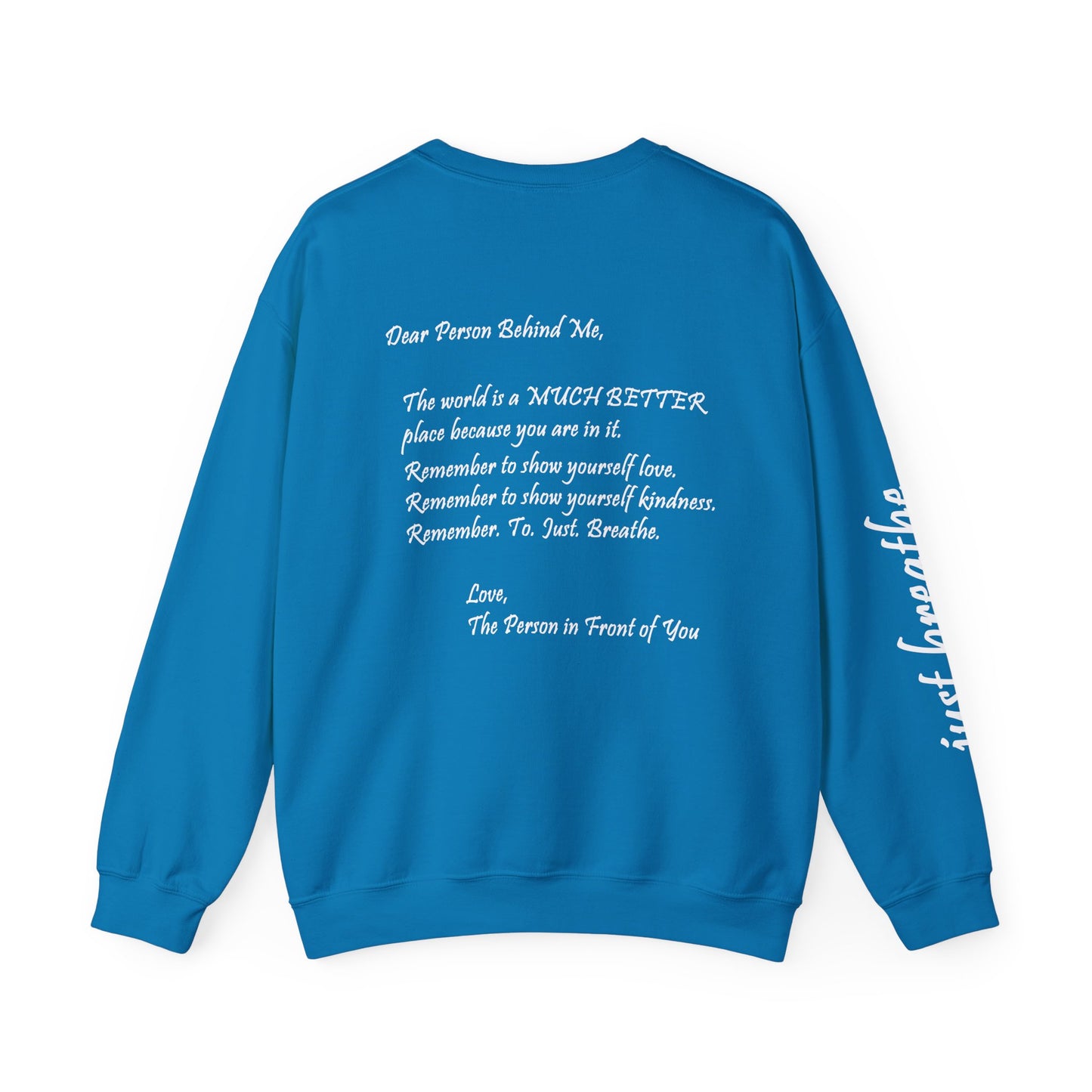 You Are Enough - Mental Health Awareness Heavy Blend Crewneck Sweatshirt