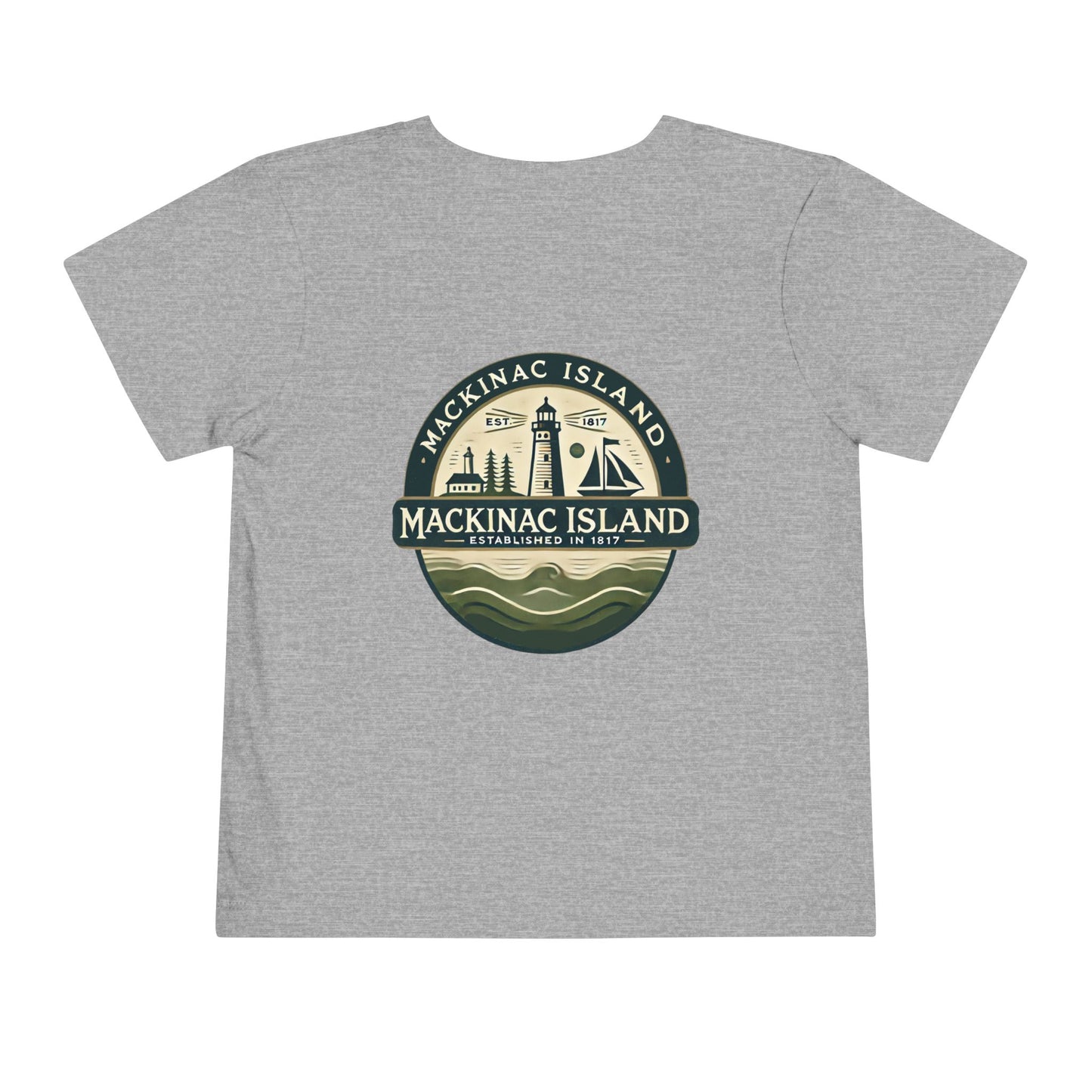 Vintage Mackinac Island Unisex Toddler Short Sleeve Tee