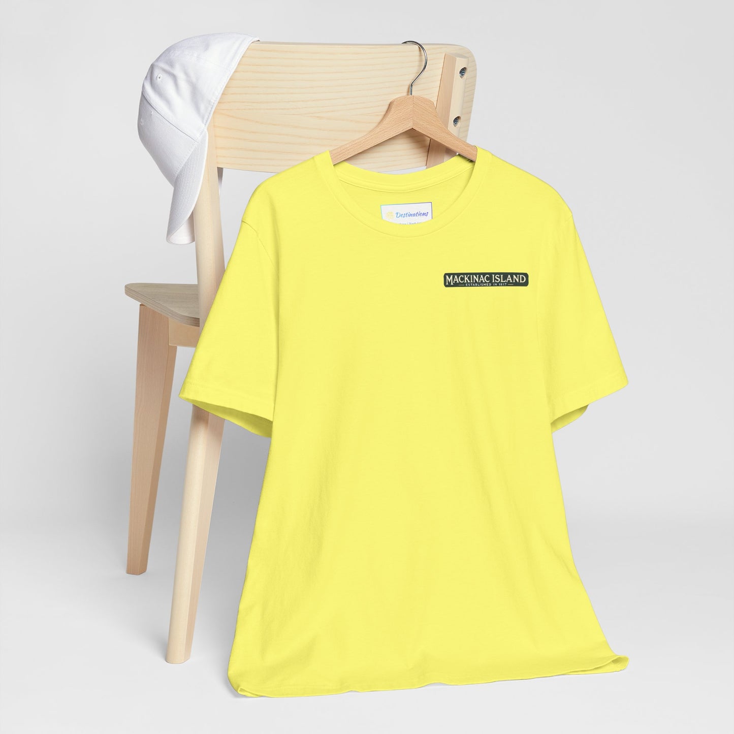 Vintage Mackinac Island Unisex Jersey Short Sleeve Tee