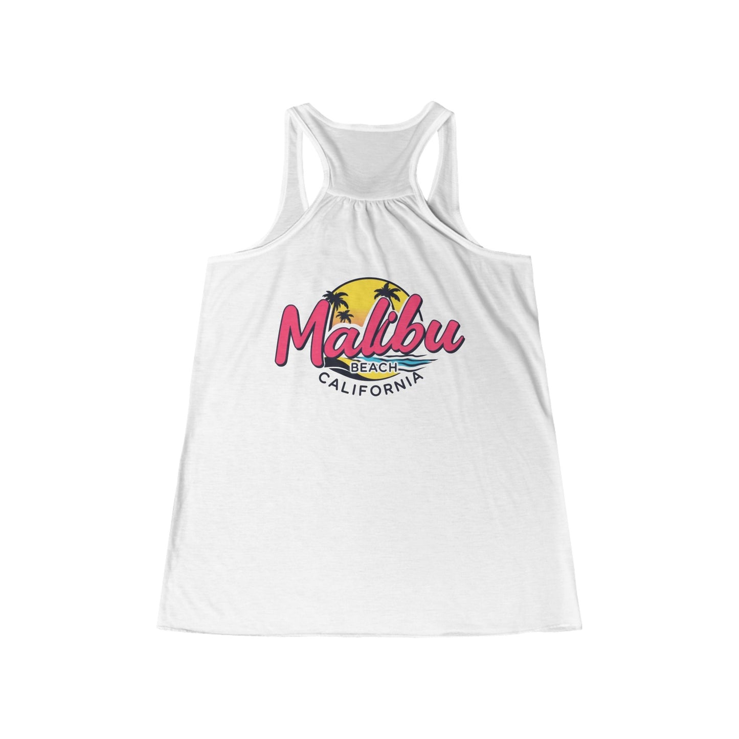 Retro Malibu Women's Flowy Racerback Tank