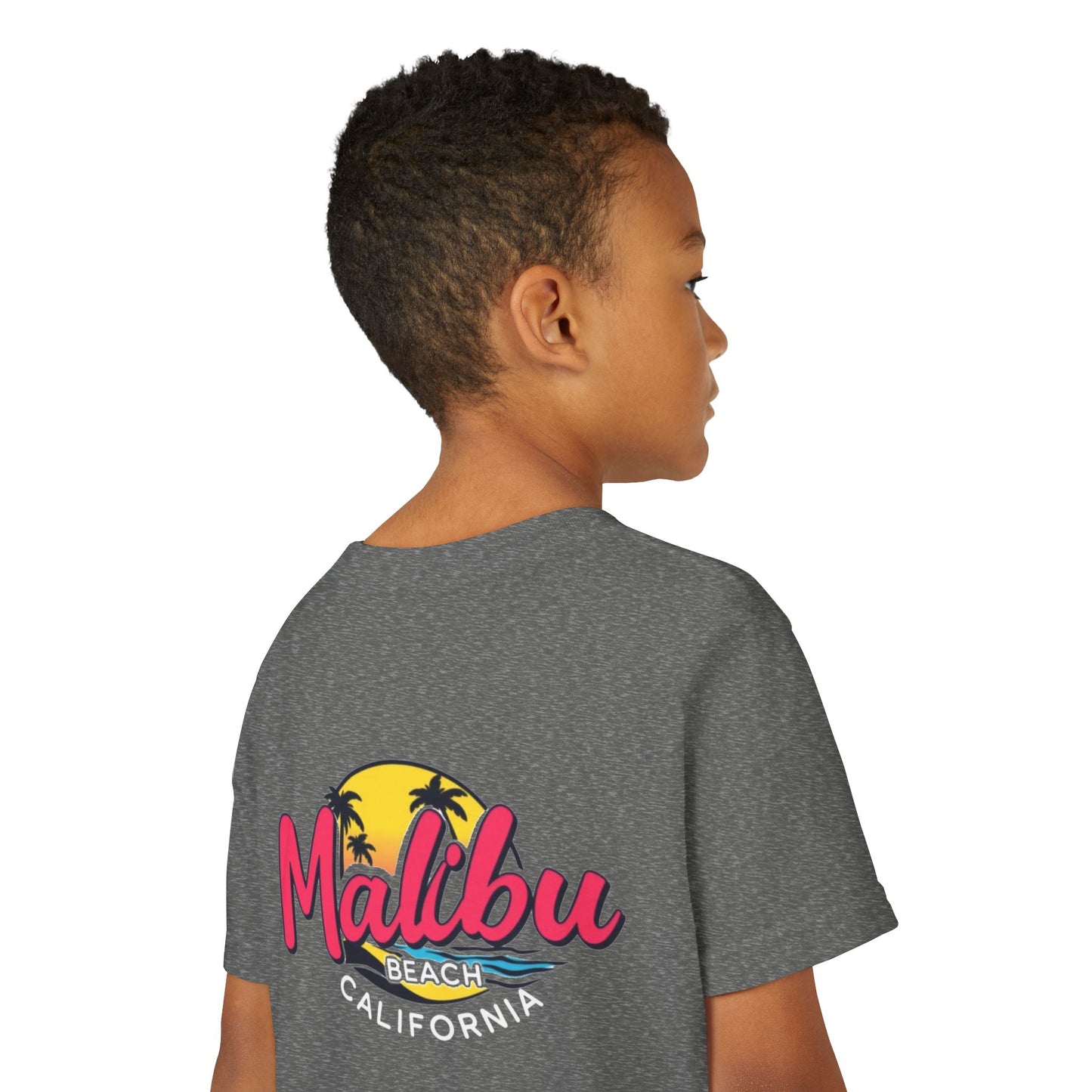 Retro Malibu Unisex Youth Short Sleeve Tee