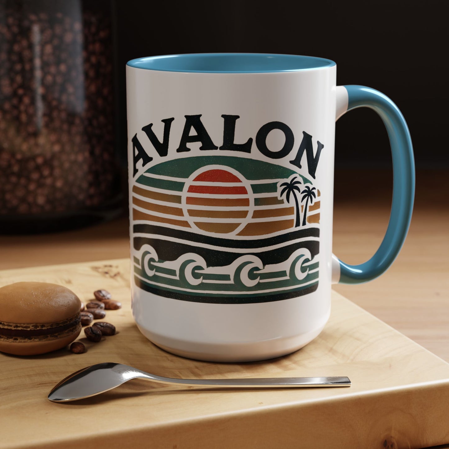 Retro Avalon Accent Coffee Mug