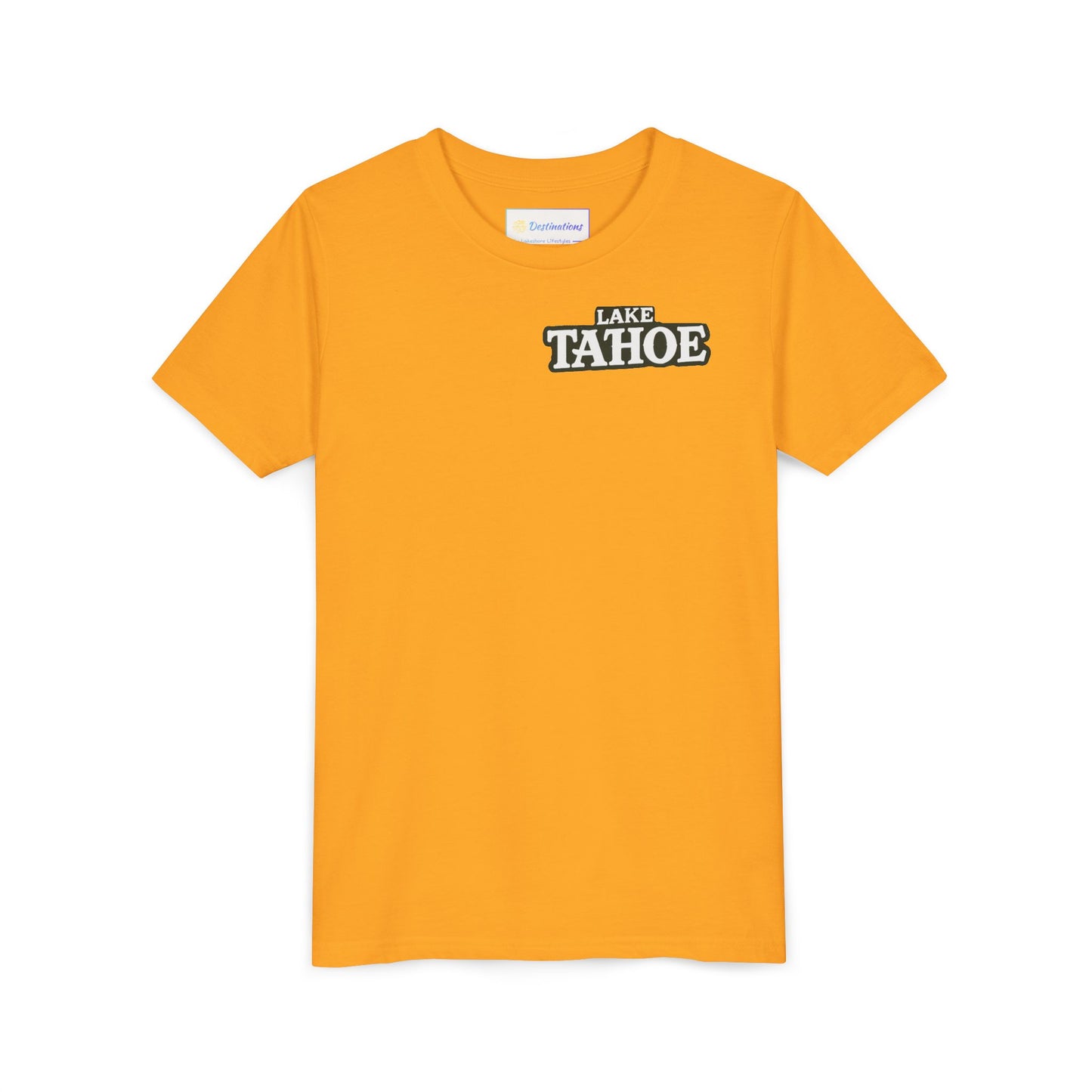 Vintage Lake Tahoe Unisex Youth Short Sleeve Tee