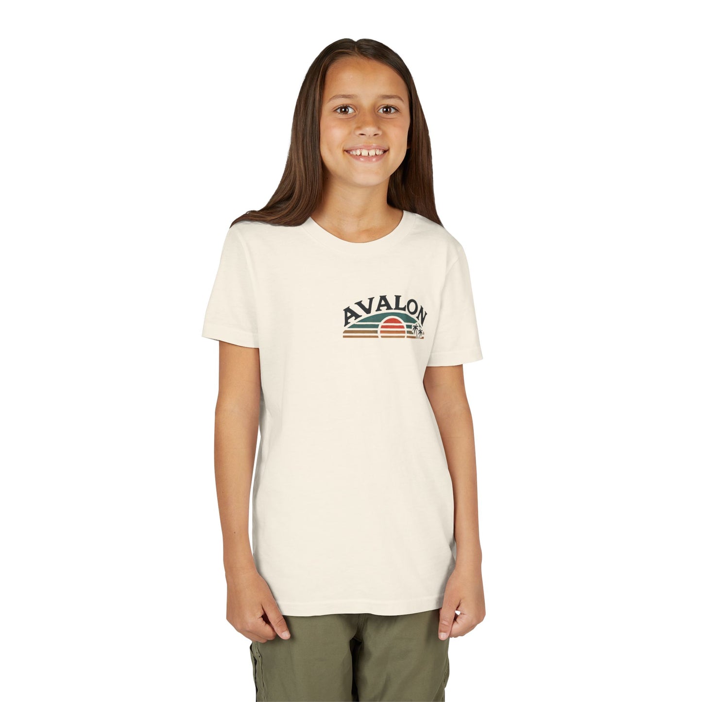 Retro Avalon Sunset Youth Short Sleeve Tee