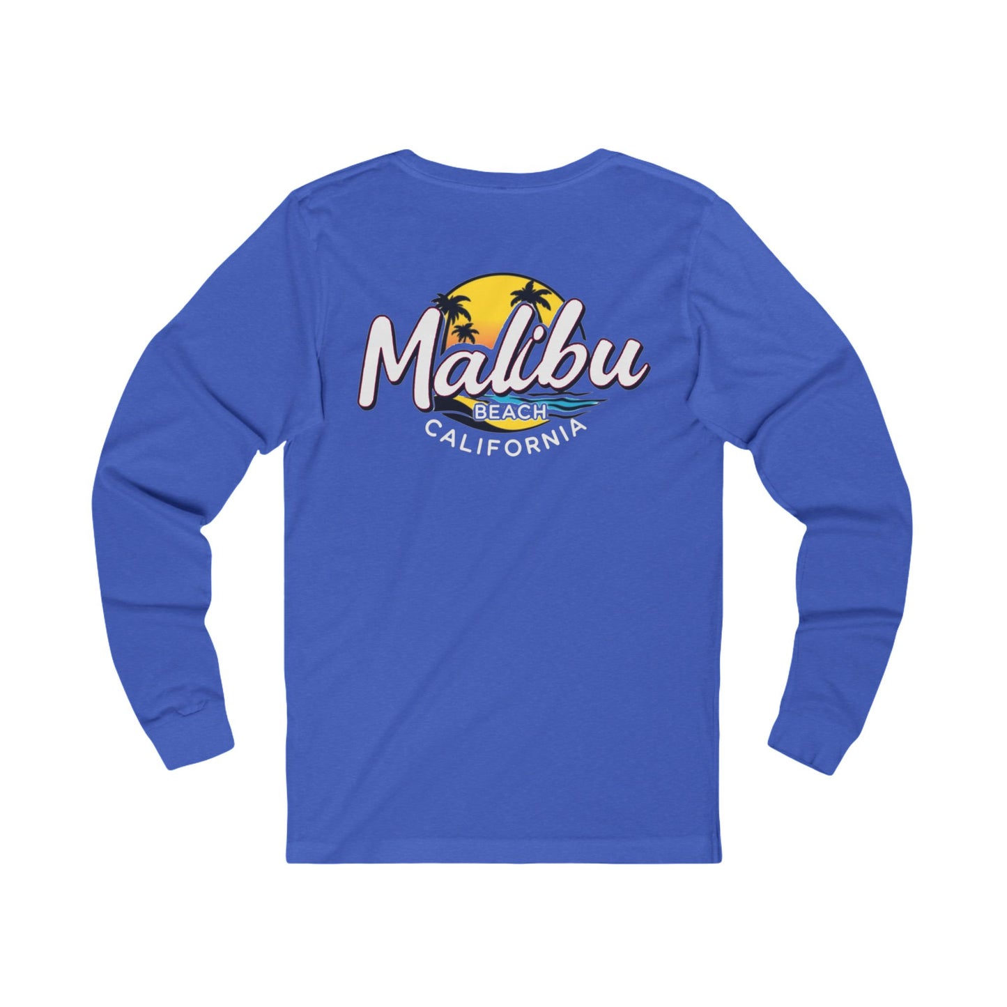 Retro Malibu Unisex Jersey Long Sleeve Tee