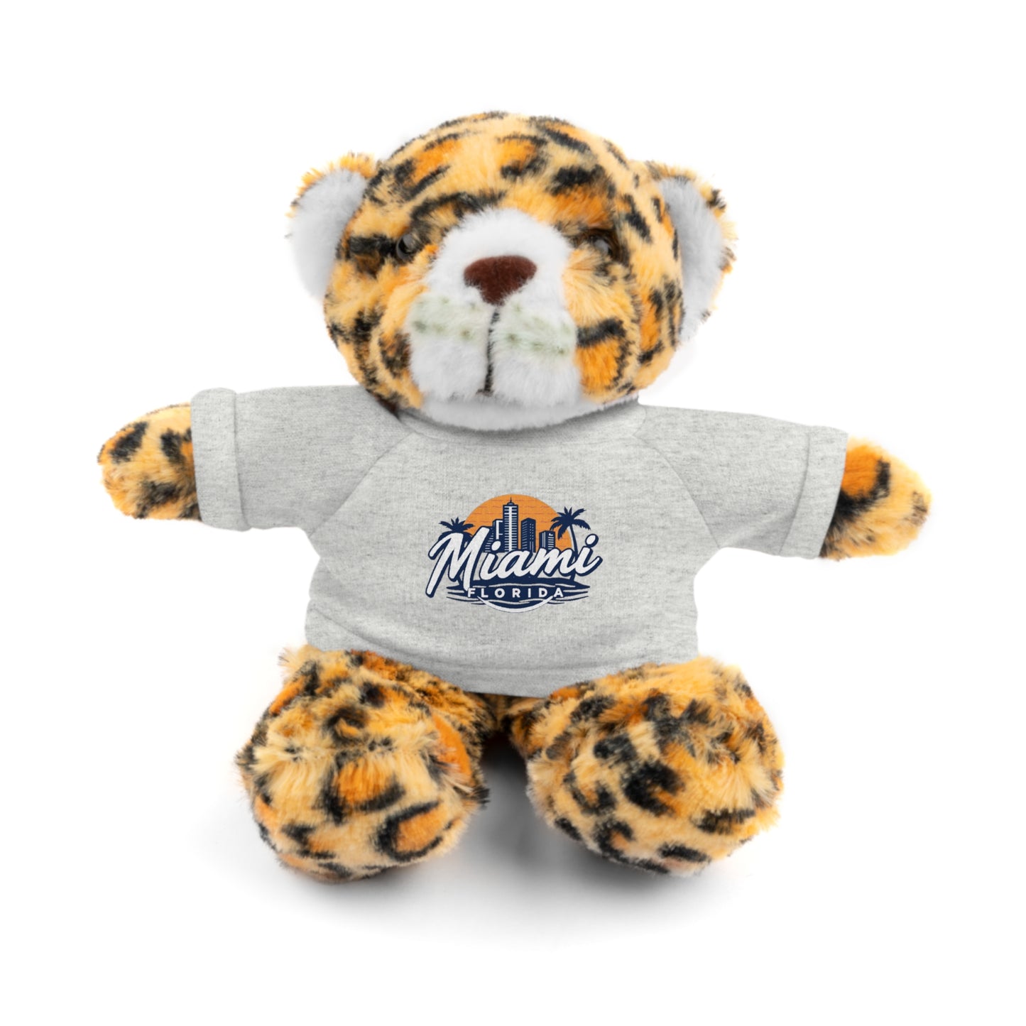 Retro Miami Stuffed Animals with Tee