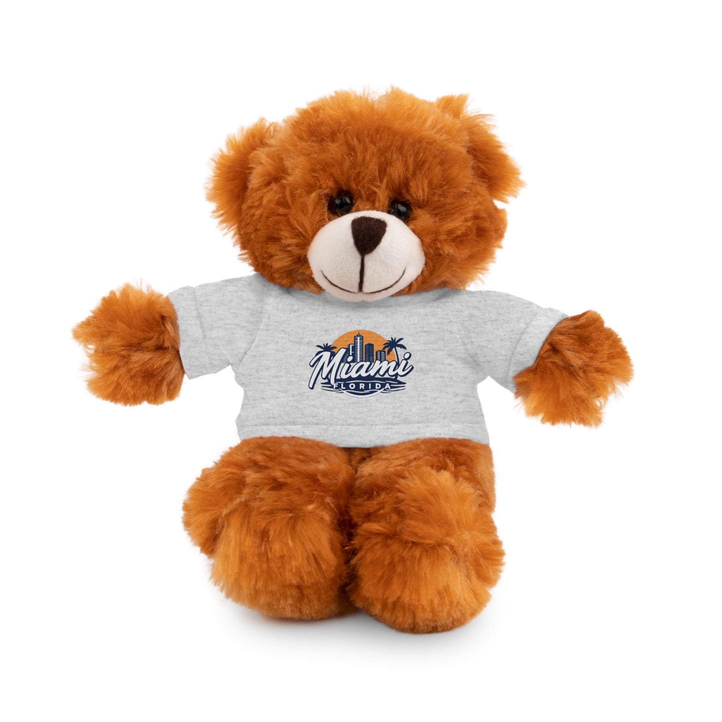 Retro Miami Stuffed Animals with Tee