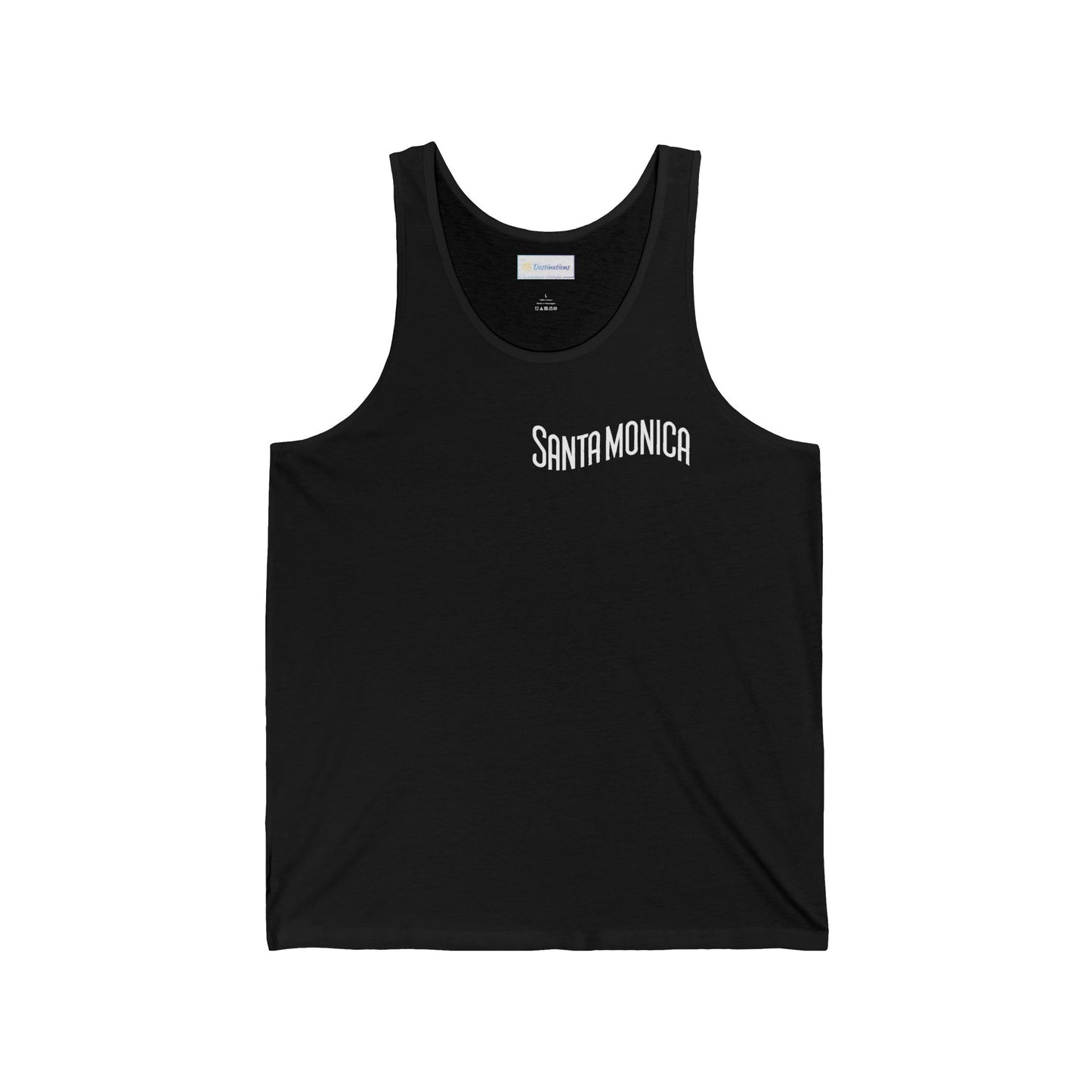 Vibrant Santa Monica Unisex Jersey Tank