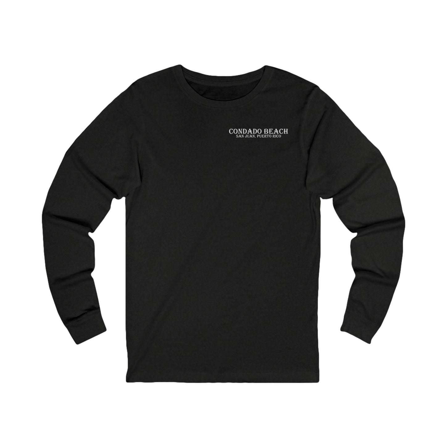 Coastal Vibes Condado Beach Unisex Jersey Long Sleeve Tee