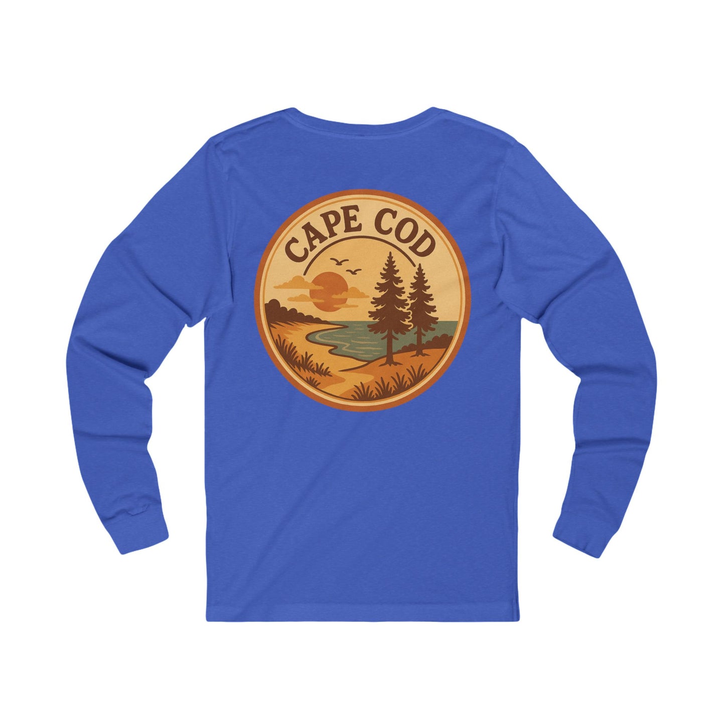 Rustic Cape Cod Unisex Jersey Long Sleeve Tee