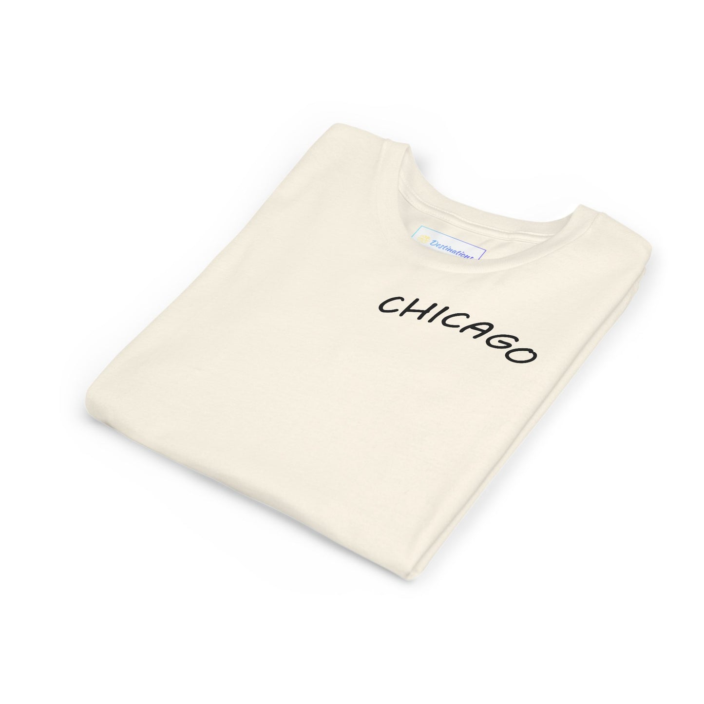 Retro Chicago Sunset Unisex Youth Short Sleeve Tee