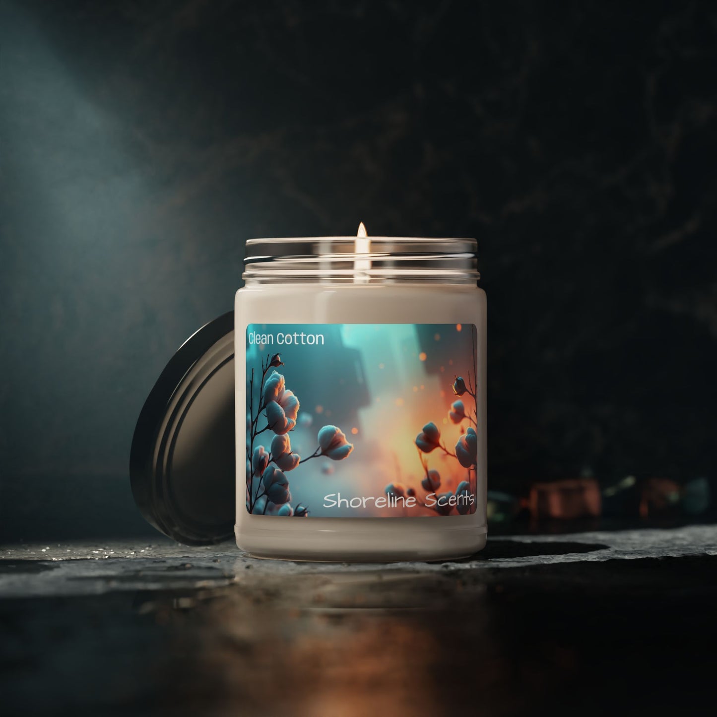 Clean Cotton Scented Soy Candle