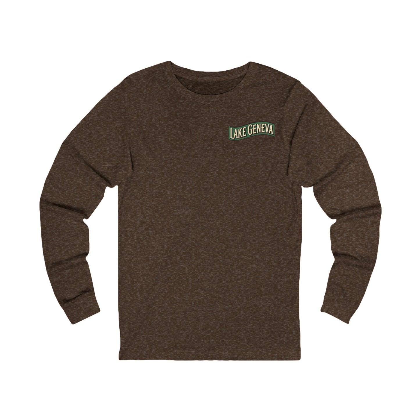 Retro Lake Geneva Unisex Jersey Long Sleeve Tee