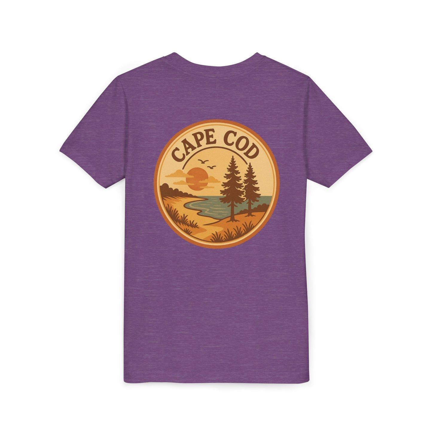 Rustic Cape Cod Unisex Youth Short Sleeve Tee