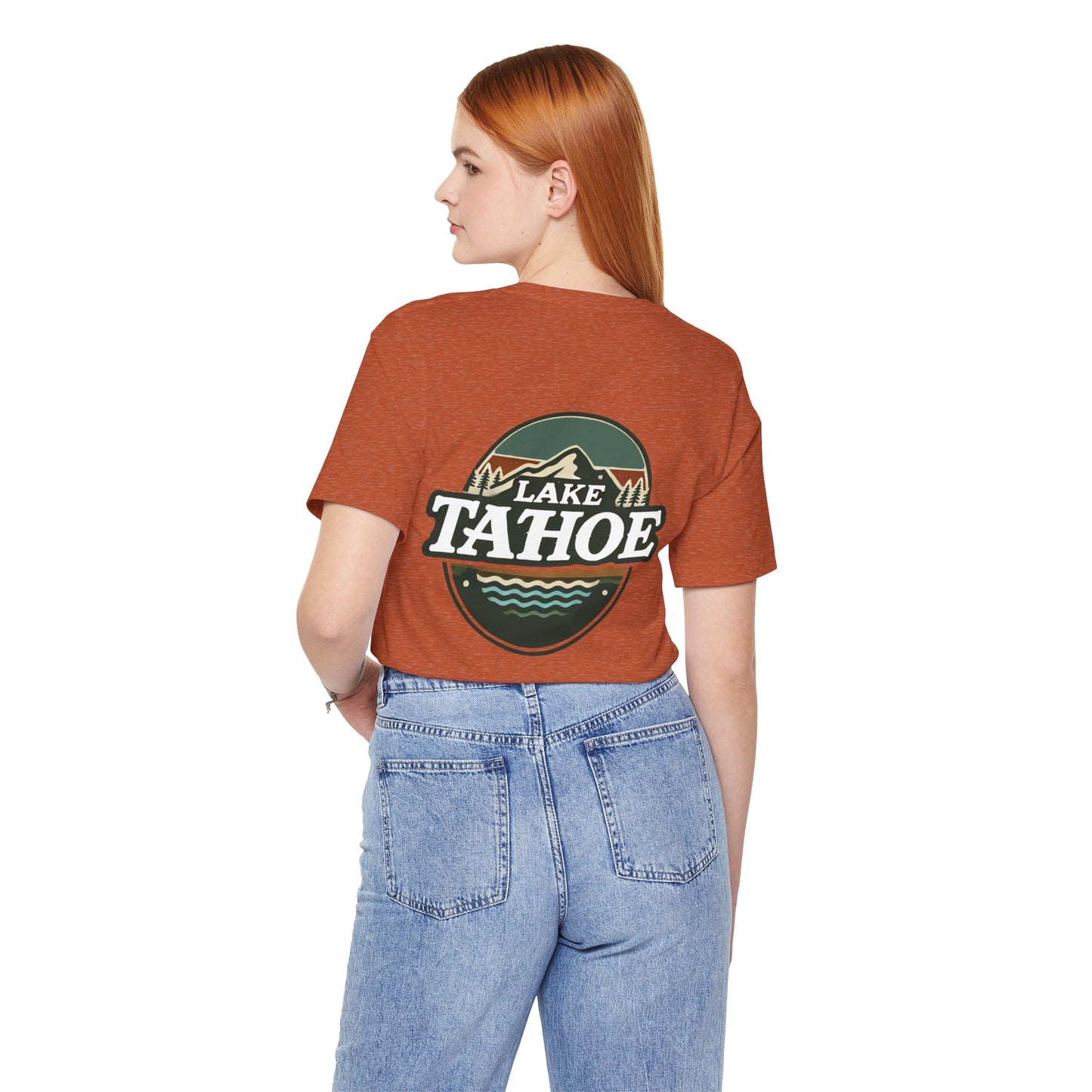 Vintage Lake Tahoe Unisex Jersey Short Sleeve Tee