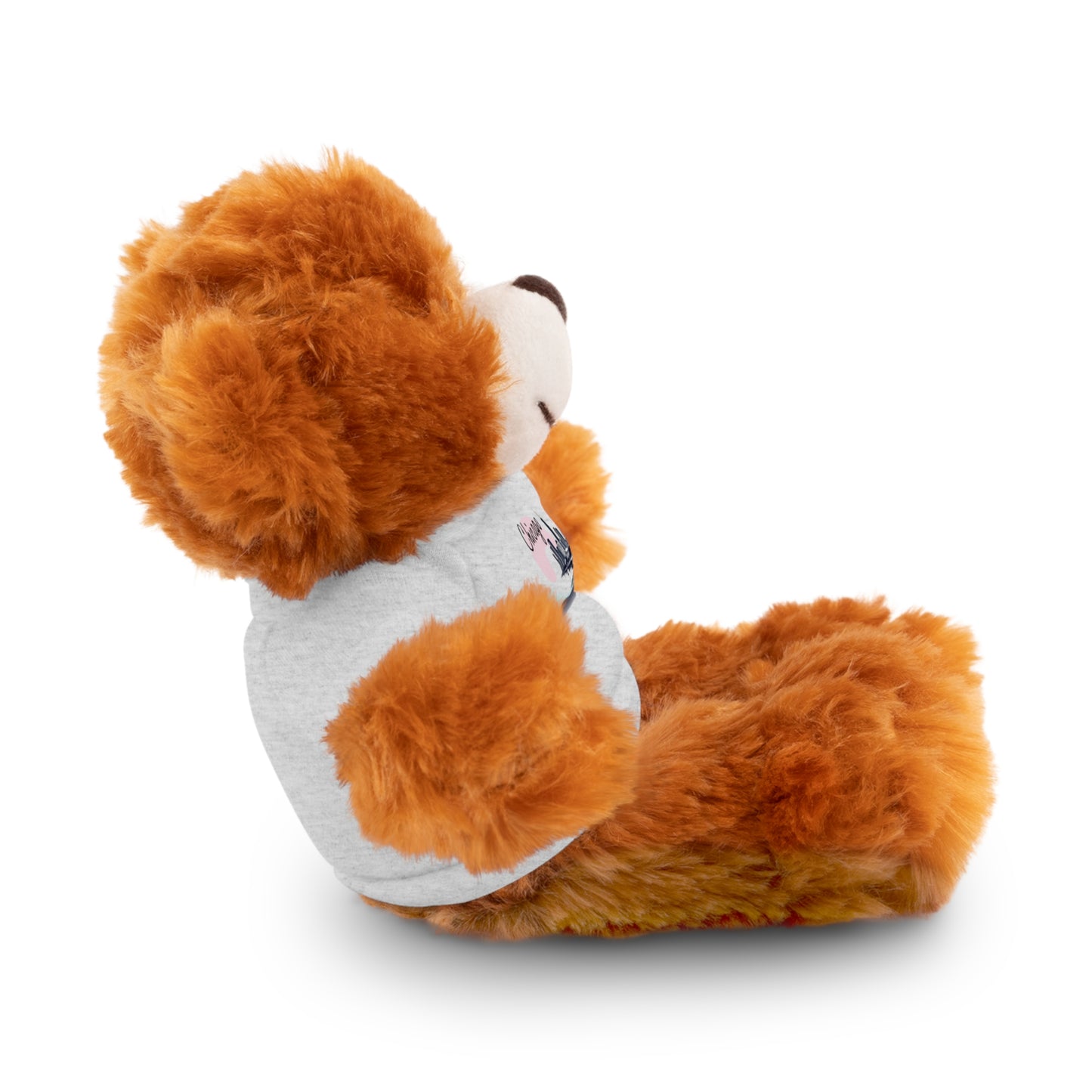 Elegant Chicago Skyline Stuffed Animals with Tee