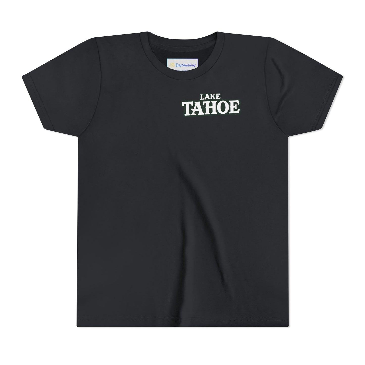 Vintage Lake Tahoe Unisex Youth Short Sleeve Tee