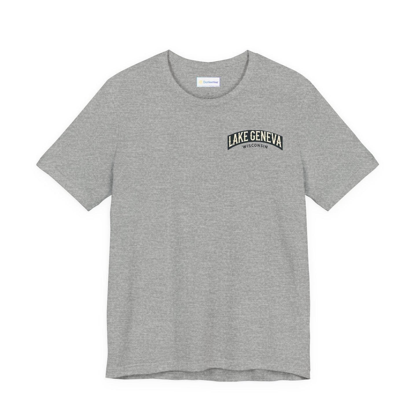 Vintage Lake Geneva Unisex Jersey Short Sleeve Tee