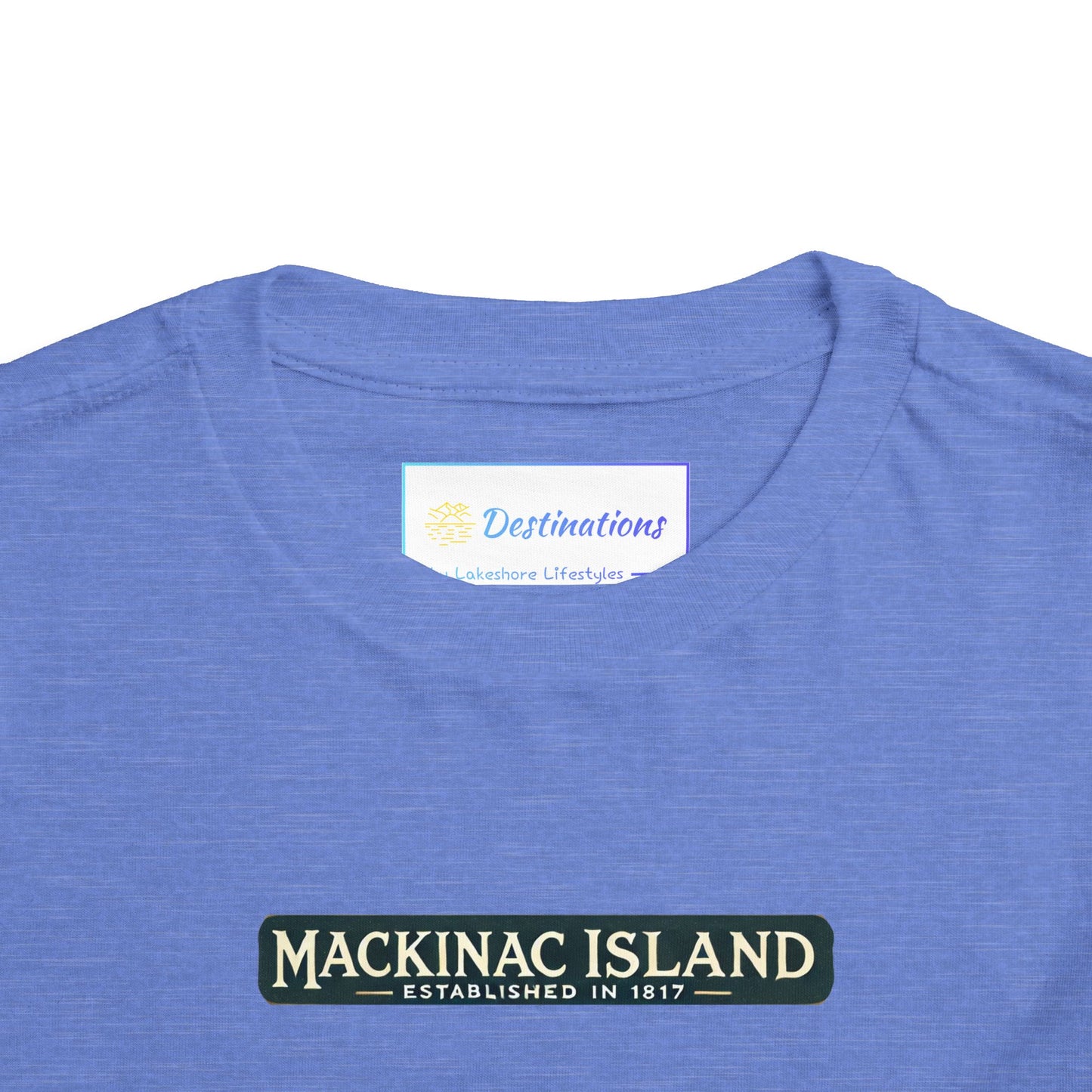 Vintage Mackinac Island Unisex Toddler Short Sleeve Tee