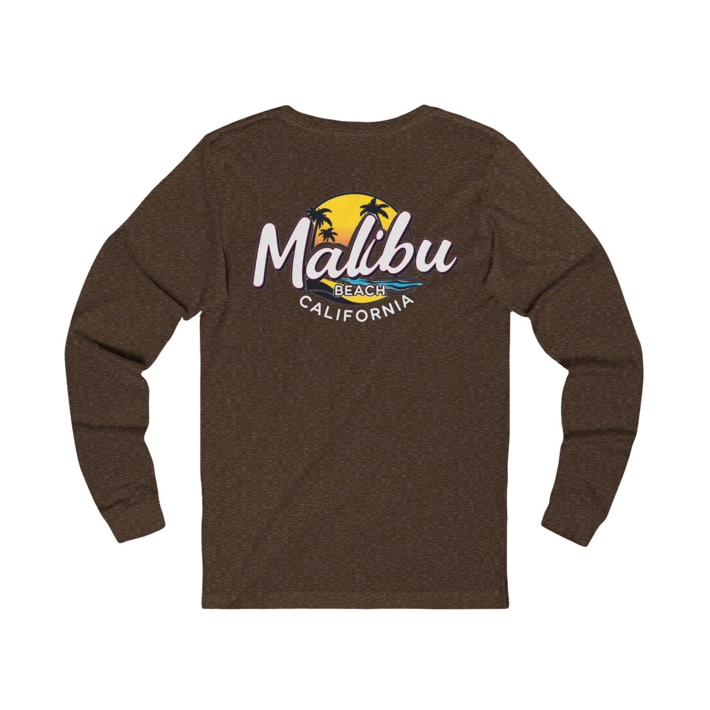 Retro Malibu Unisex Jersey Long Sleeve Tee