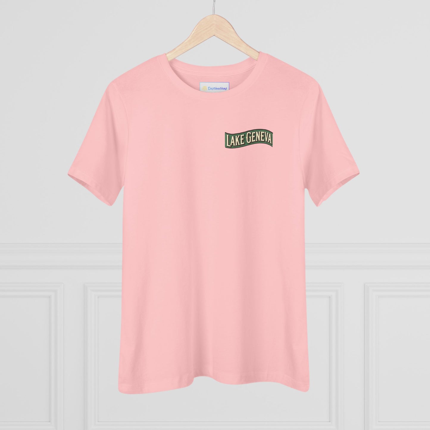 Retro Lake Geneva Women's Cotton Tee