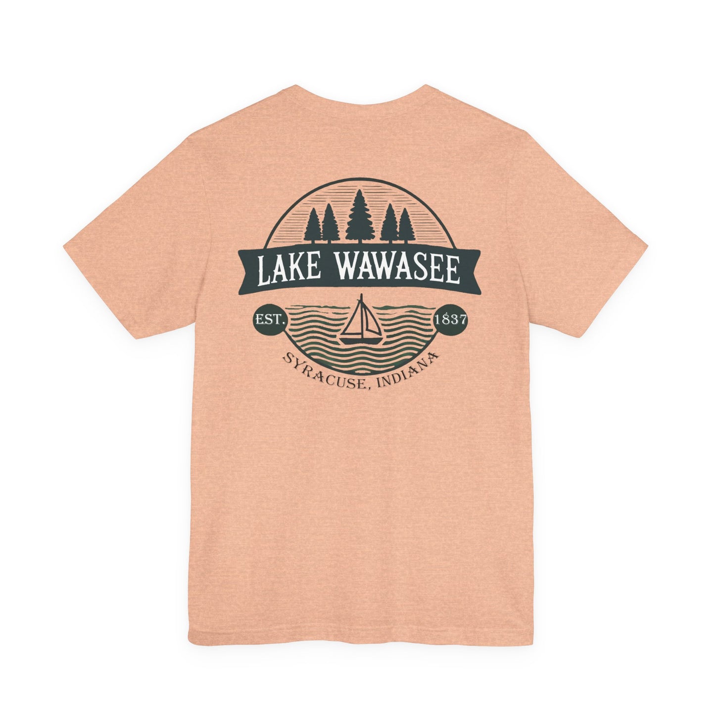 Vintage Lake Wawasee Unisex Jersey Short Sleeve Tee