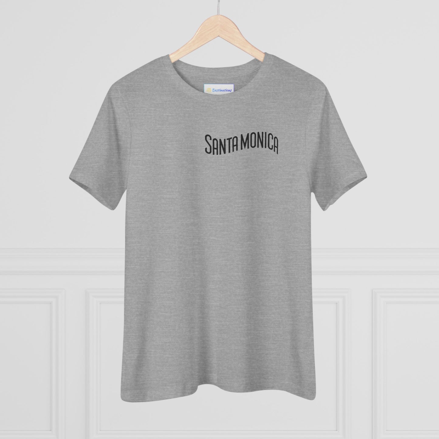 Vibrant Santa Monica Women's Cotton Tee