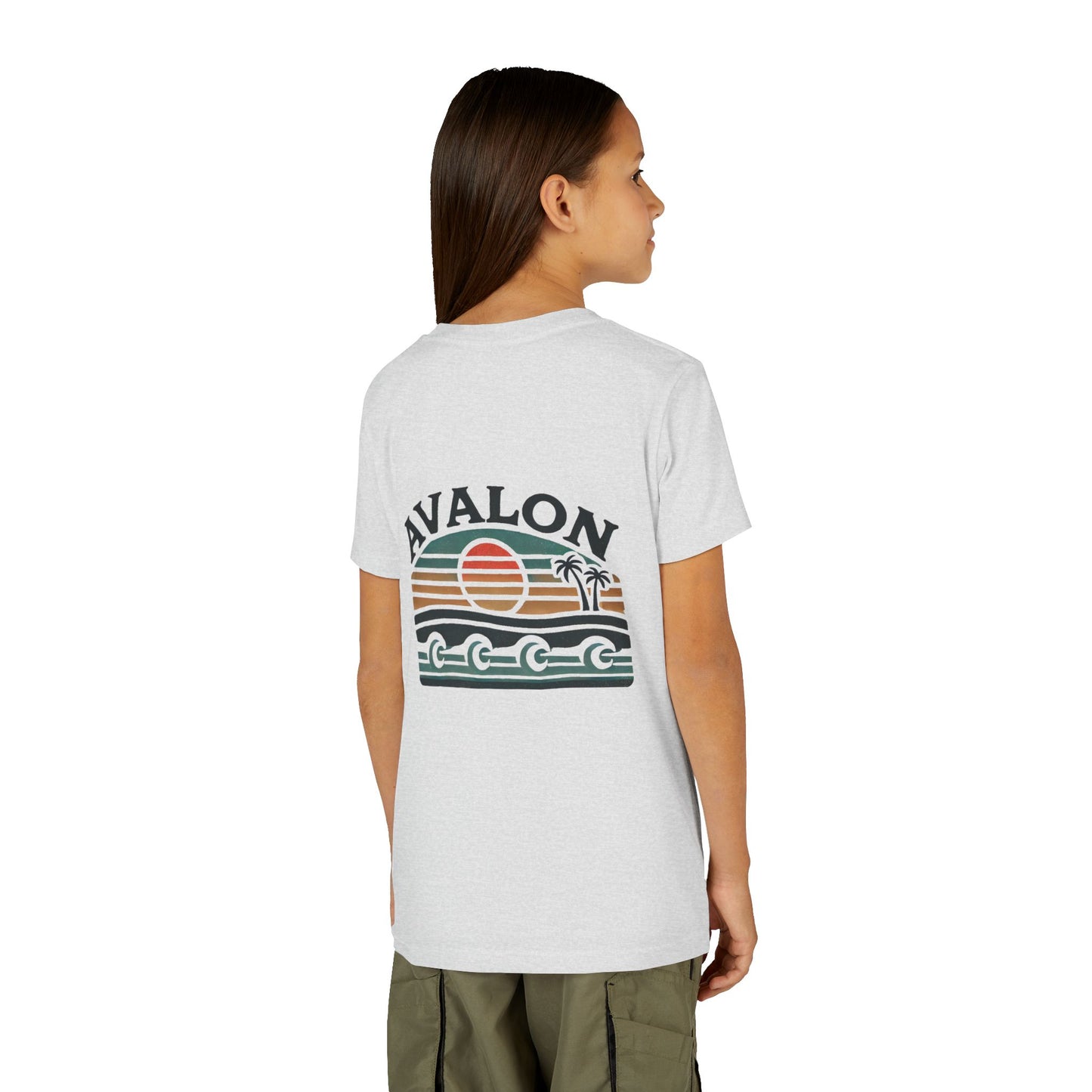 Retro Avalon Sunset Youth Short Sleeve Tee