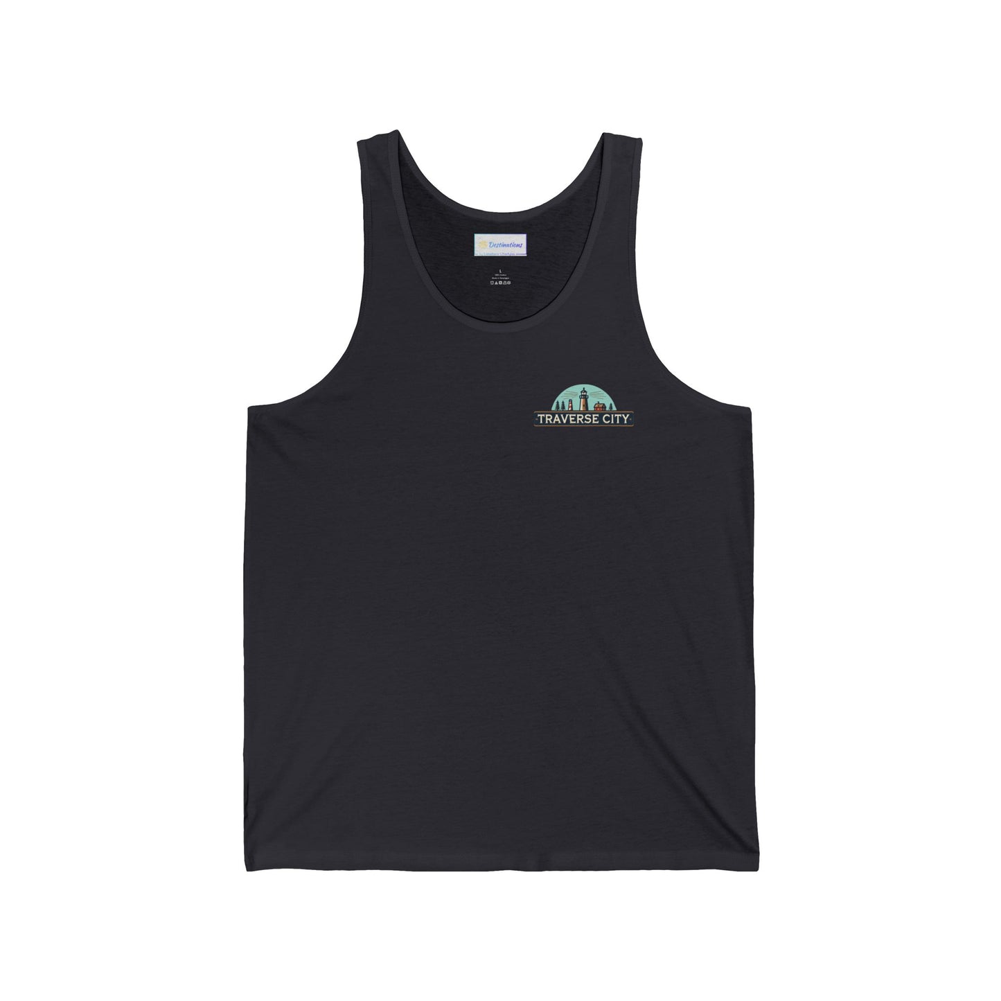 Vintage Traverse City Unisex Jersey Tank