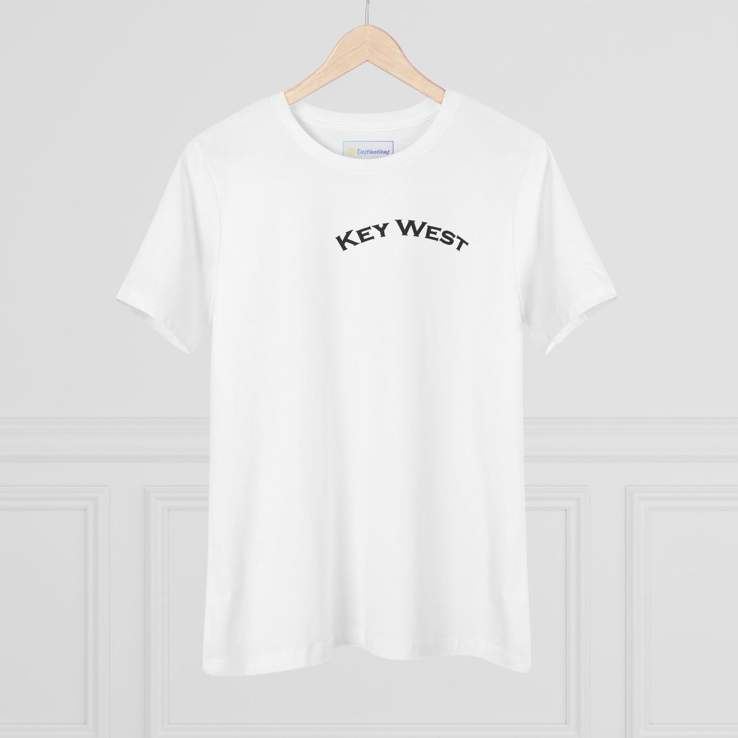 Vibrant Key West Women's Cotton Tee