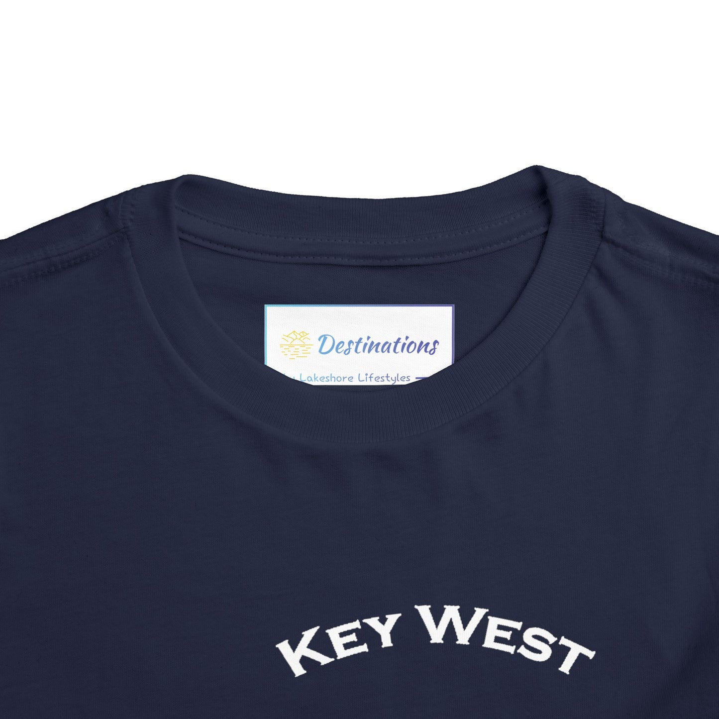 Vibrant Key West Unisex Toddler Short Sleeve Tee