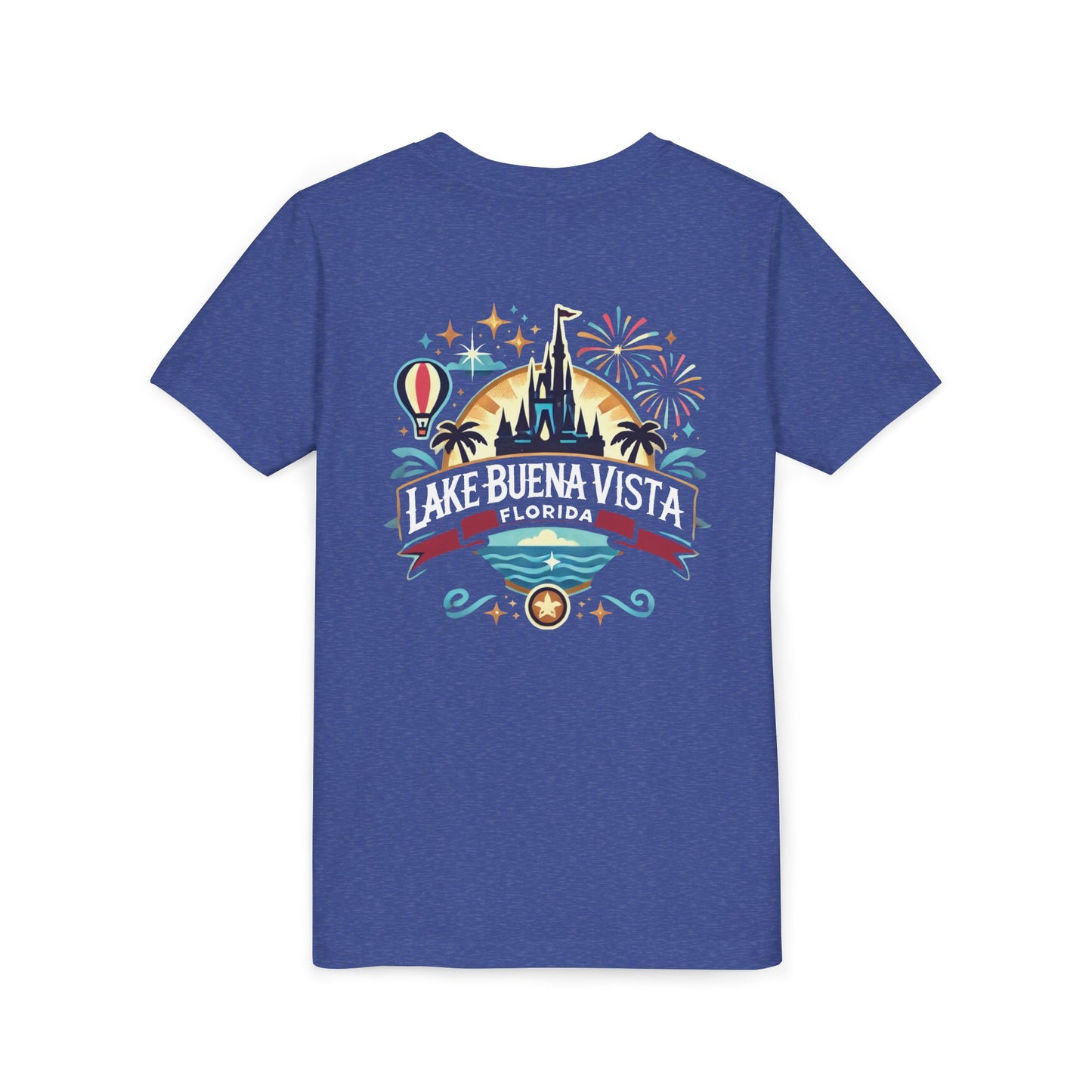 Adventurous Lake Buena Vista Unisex Youth Short Sleeve Tee