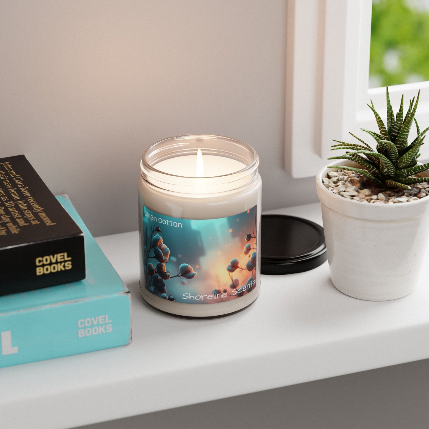 Clean Cotton Scented Soy Candle