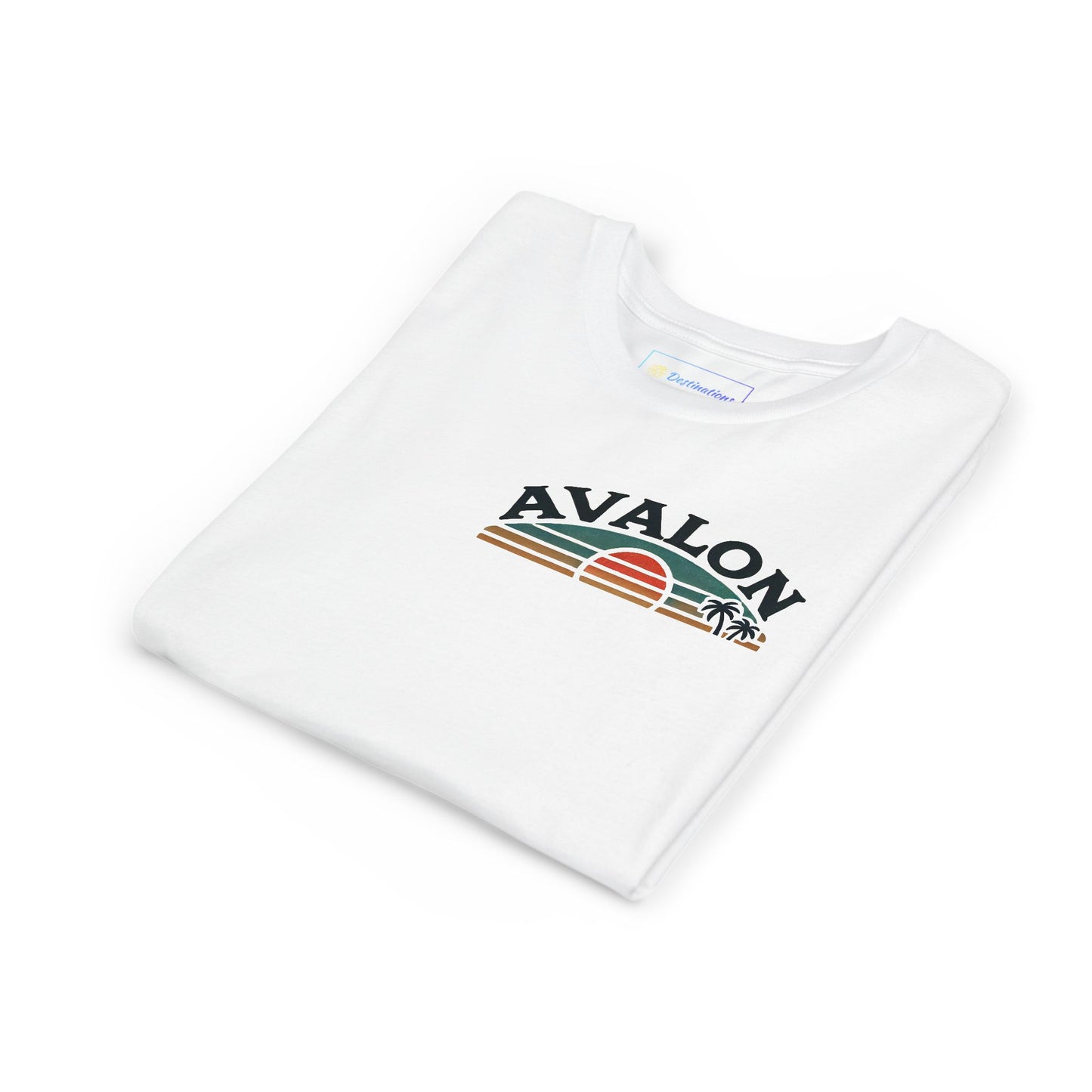 Retro Avalon Sunset Youth Short Sleeve Tee