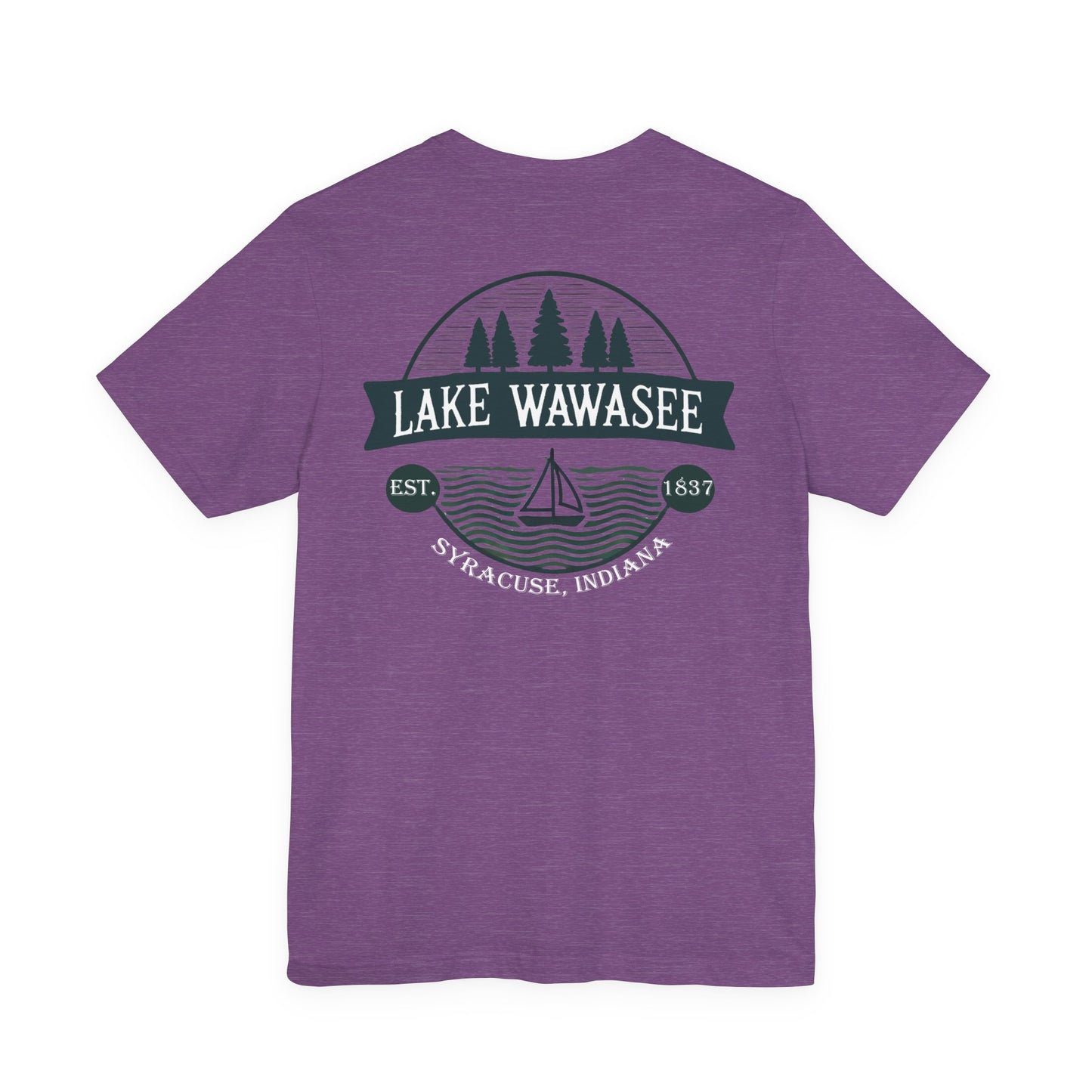 Vintage Lake Wawasee Unisex Jersey Short Sleeve Tee