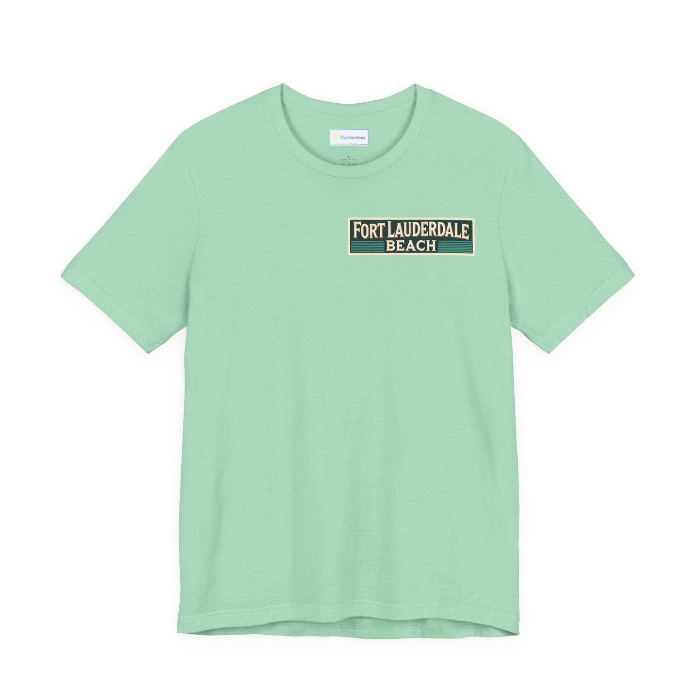 Vintage Fort Lauderdale Unisex Jersey Short Sleeve Tee