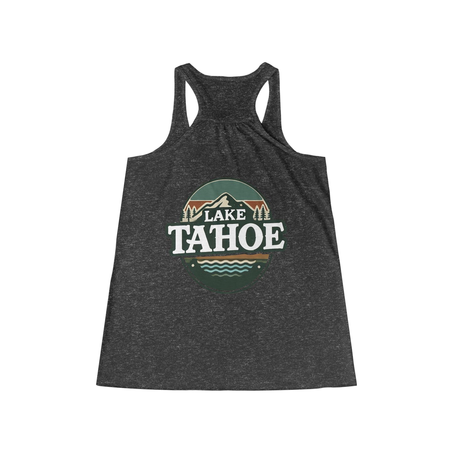 Vintage Lake Tahoe Women's Flowy Racerback Tank