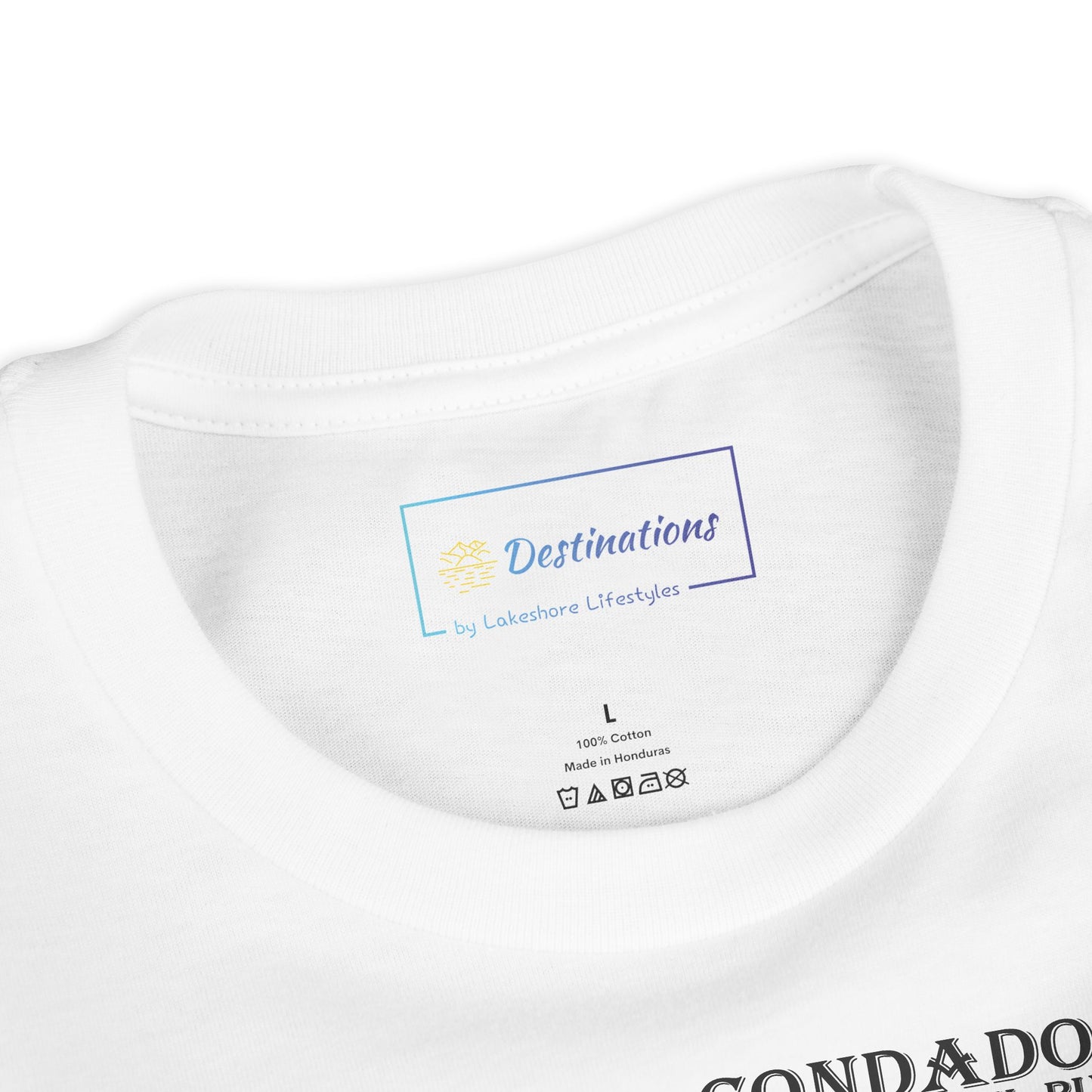 Coastal Vibes Condado Beach Unisex Youth Short Sleeve Tee
