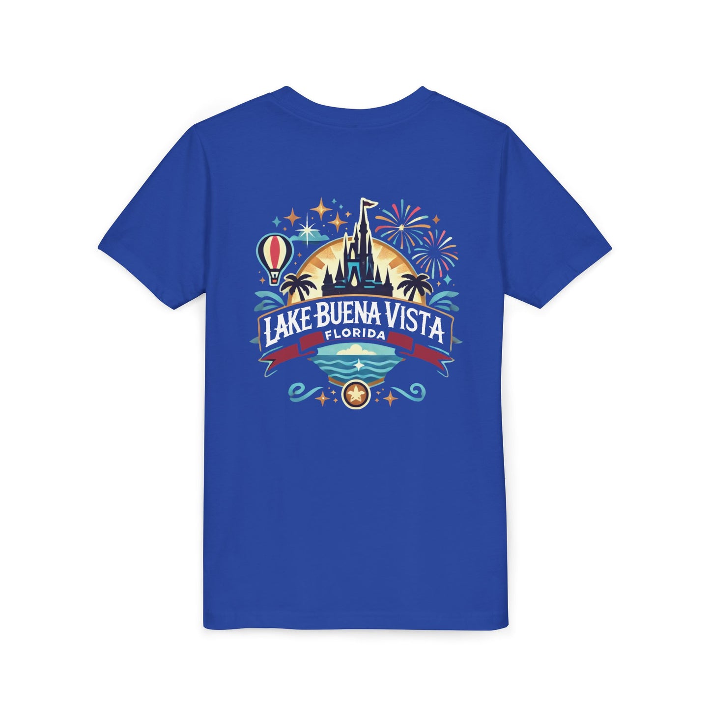 Adventurous Lake Buena Vista Unisex Youth Short Sleeve Tee