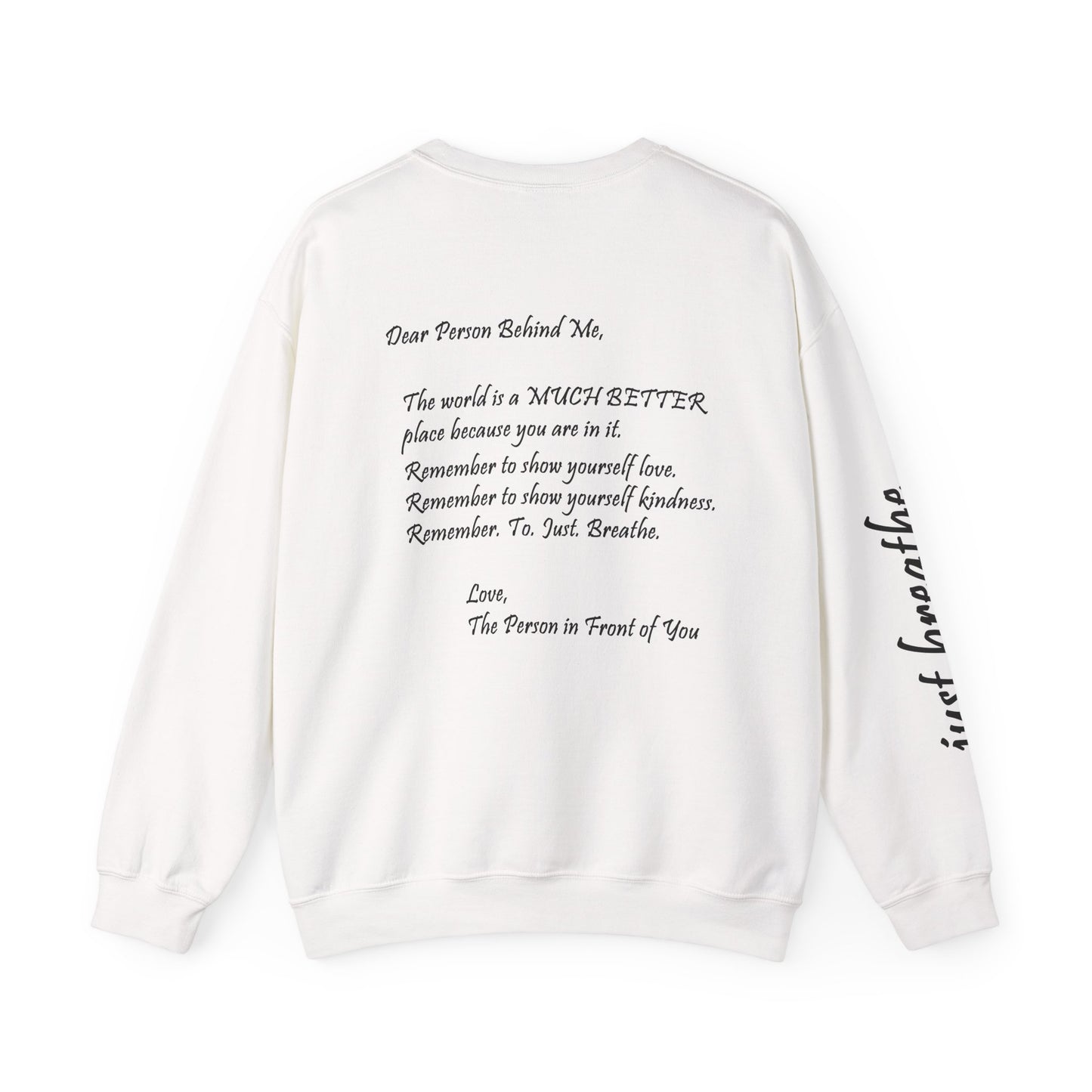 You Are Enough - Mental Health Awareness Heavy Blend Crewneck Sweatshirt