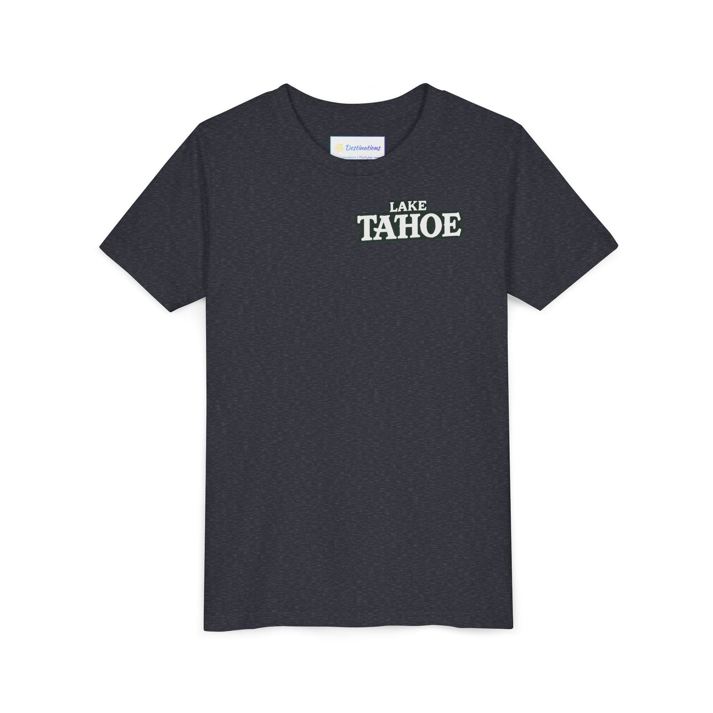 Vintage Lake Tahoe Unisex Youth Short Sleeve Tee